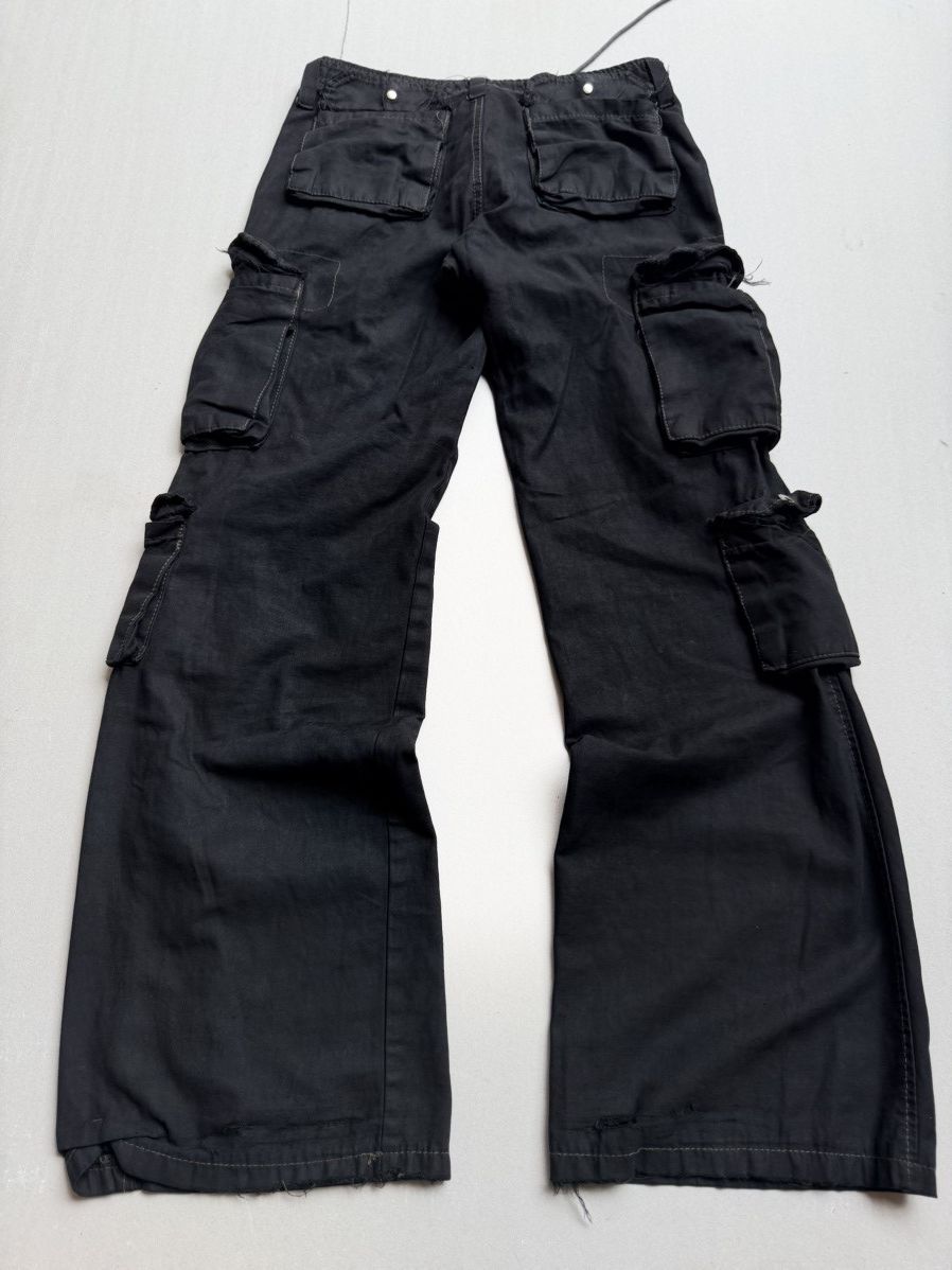 Japanese Brand VG lace up flare cargo pants Size US 26 / EU 42 - 5 Thumbnail
