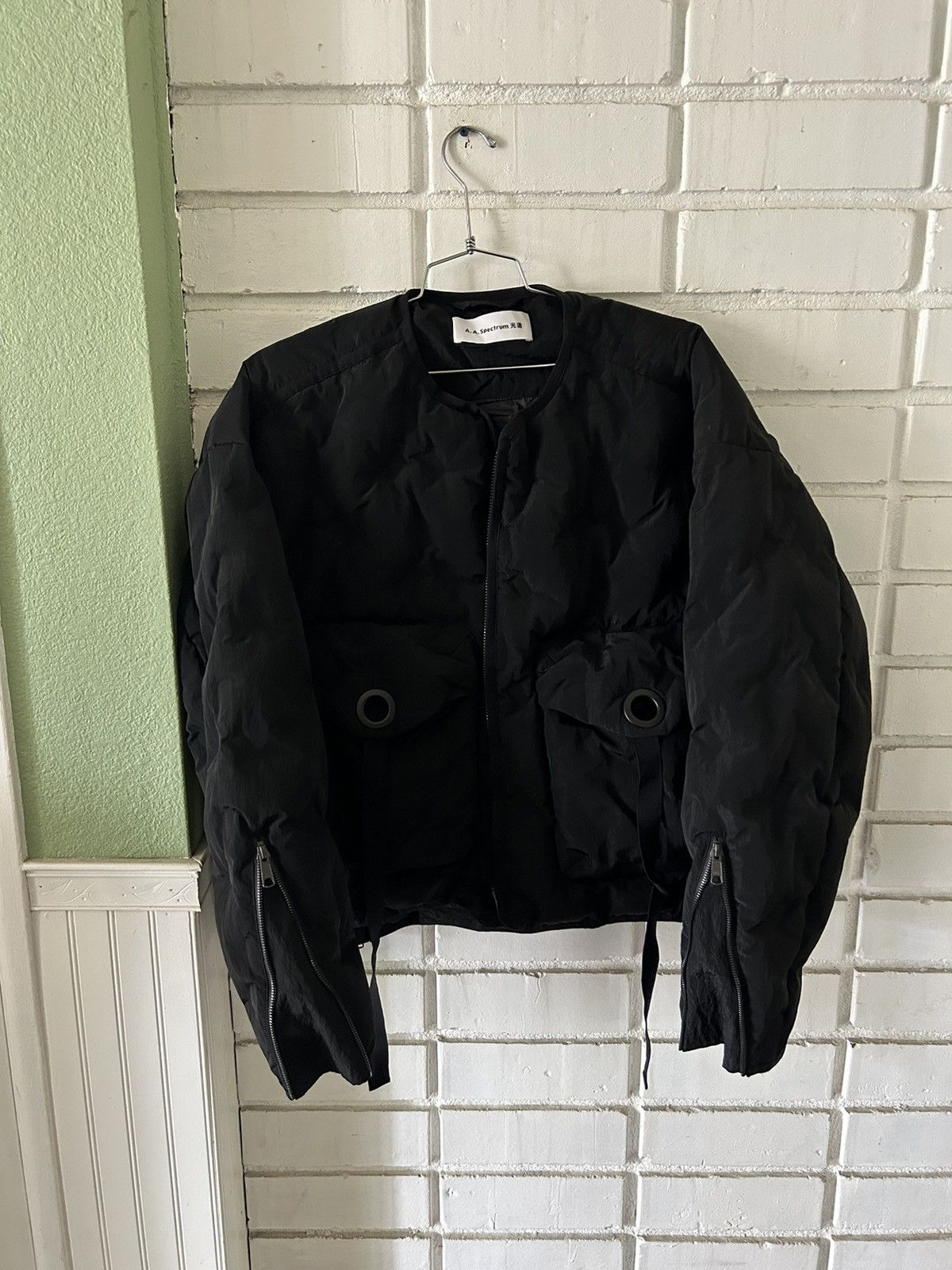 image of A A Spectrum A. A. Spectrum Cyberen Padded Jacket (Sz S) in Black, Men's (Size Small)