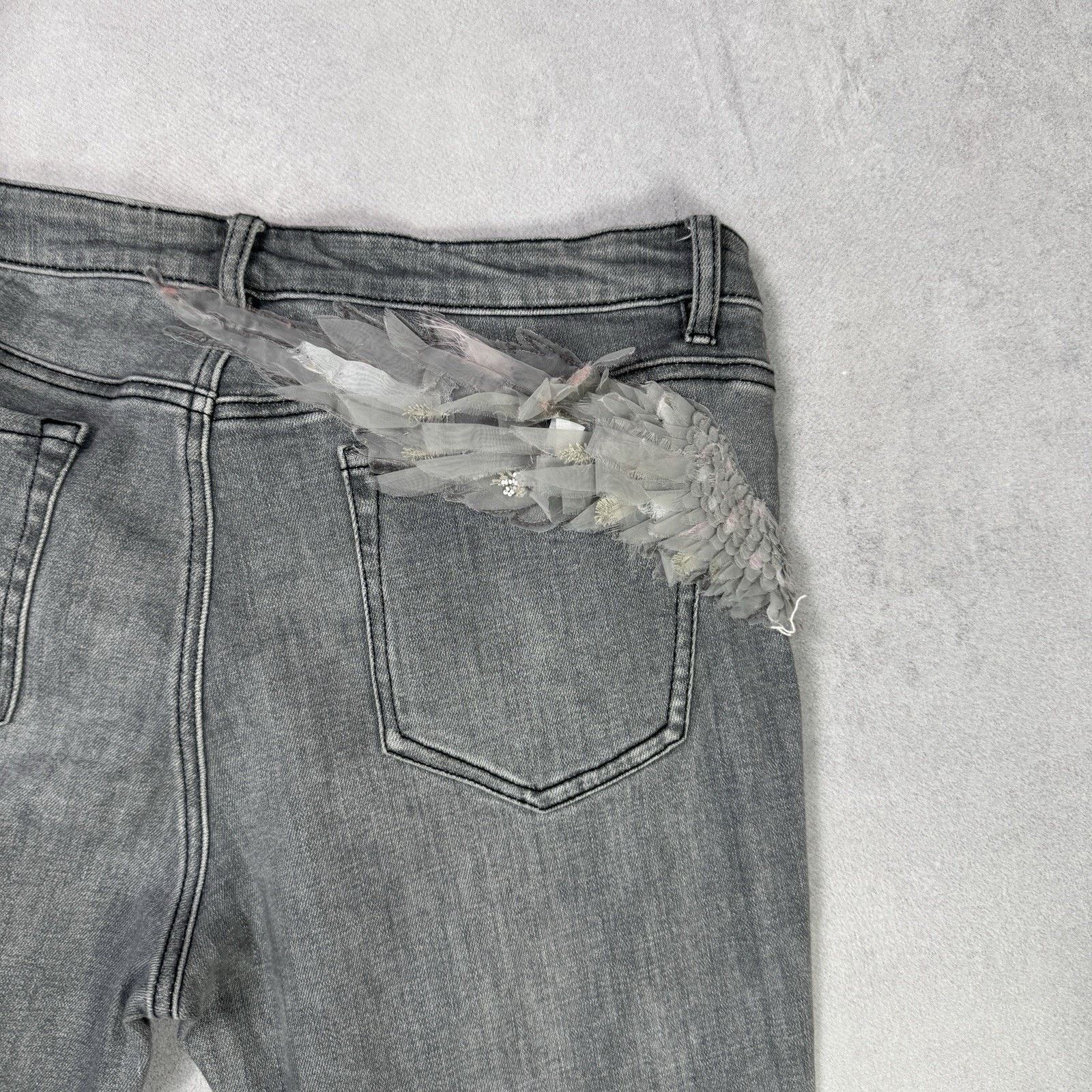 Miss Sixty Vintage Miss Sixty Avant Garde Grey Jeans Denim Pants Size 31" - 18 Thumbnail