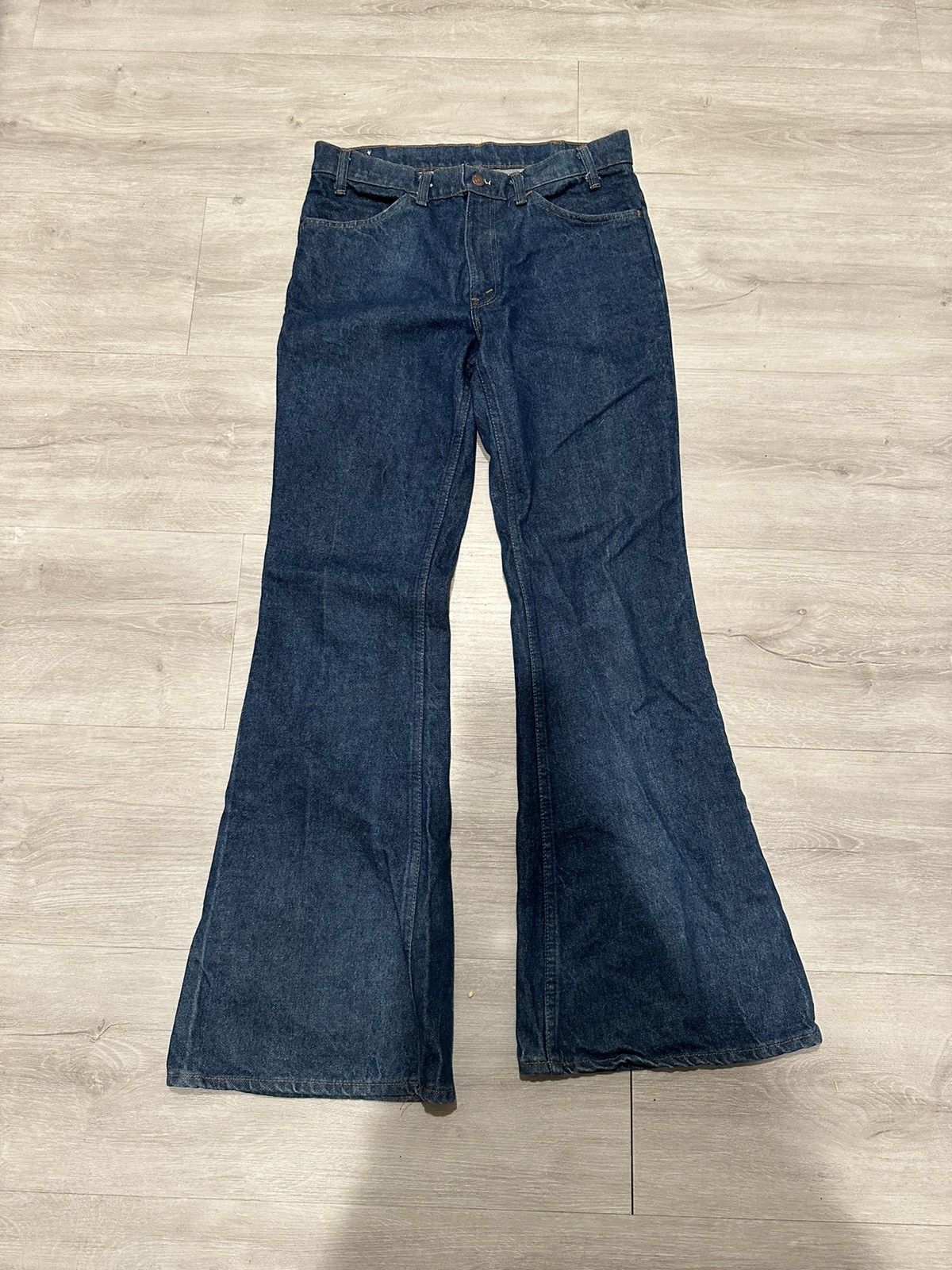 Image of Levis x Levis Vintage Clothing Vintage 1981 Levi’S 684 Bellbottoms in Denim, Men's (Size 34)