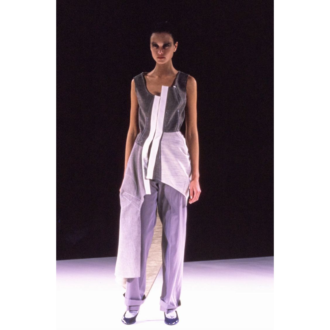Comme des Garcons AW 1998 “Inside Out” Deconstructed Wool Runway Dress Size M / US 6-8 / IT 42-44 - 8 Thumbnail