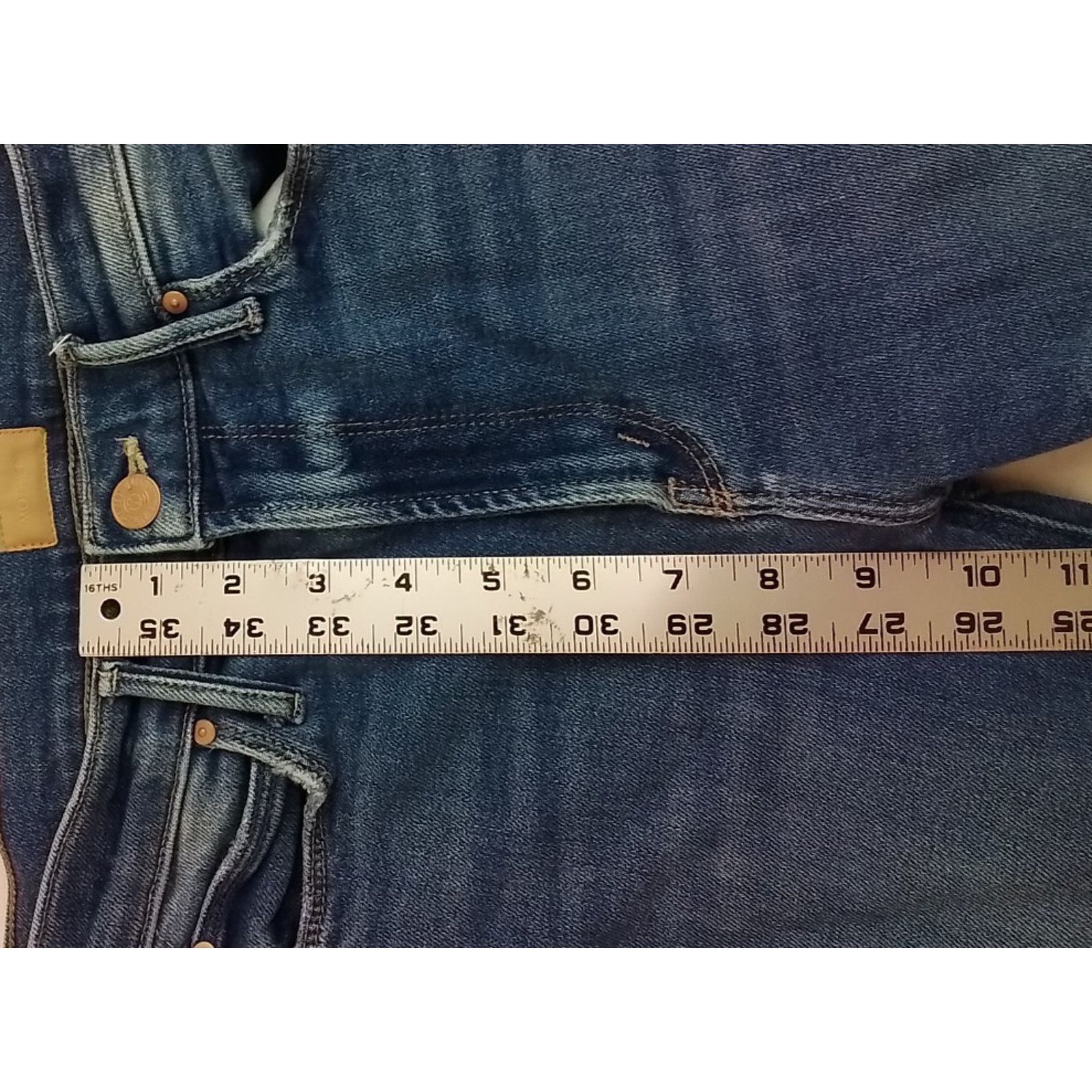 MOTHER Mother The Mid Rise Dazzler Jeans Women's 26" Medium Wash Size 26" / US 2 / IT 38 - 14 Thumbnail