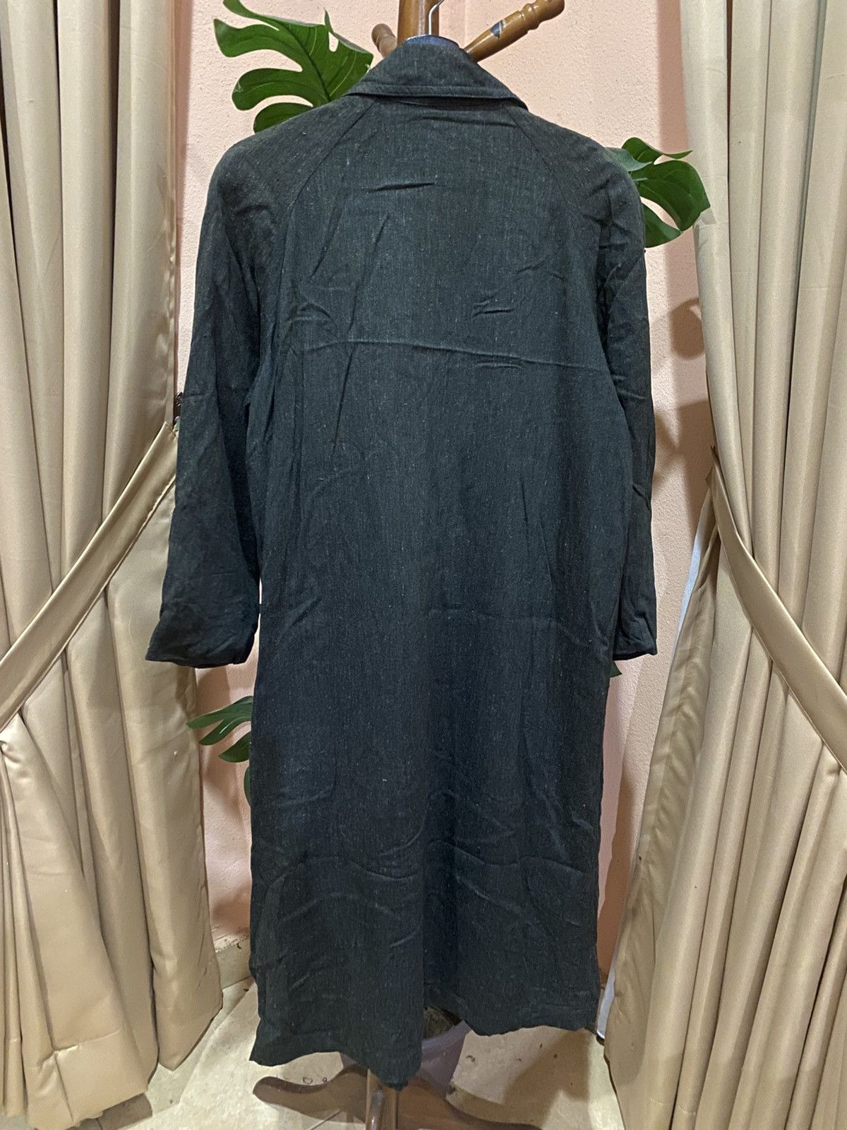 Isamu Katayama Backlash Isamu Blacklash Vintage Black Overcoat Japanese Avant-Garde Size US M / EU 48-50 / 2 - 7 Thumbnail