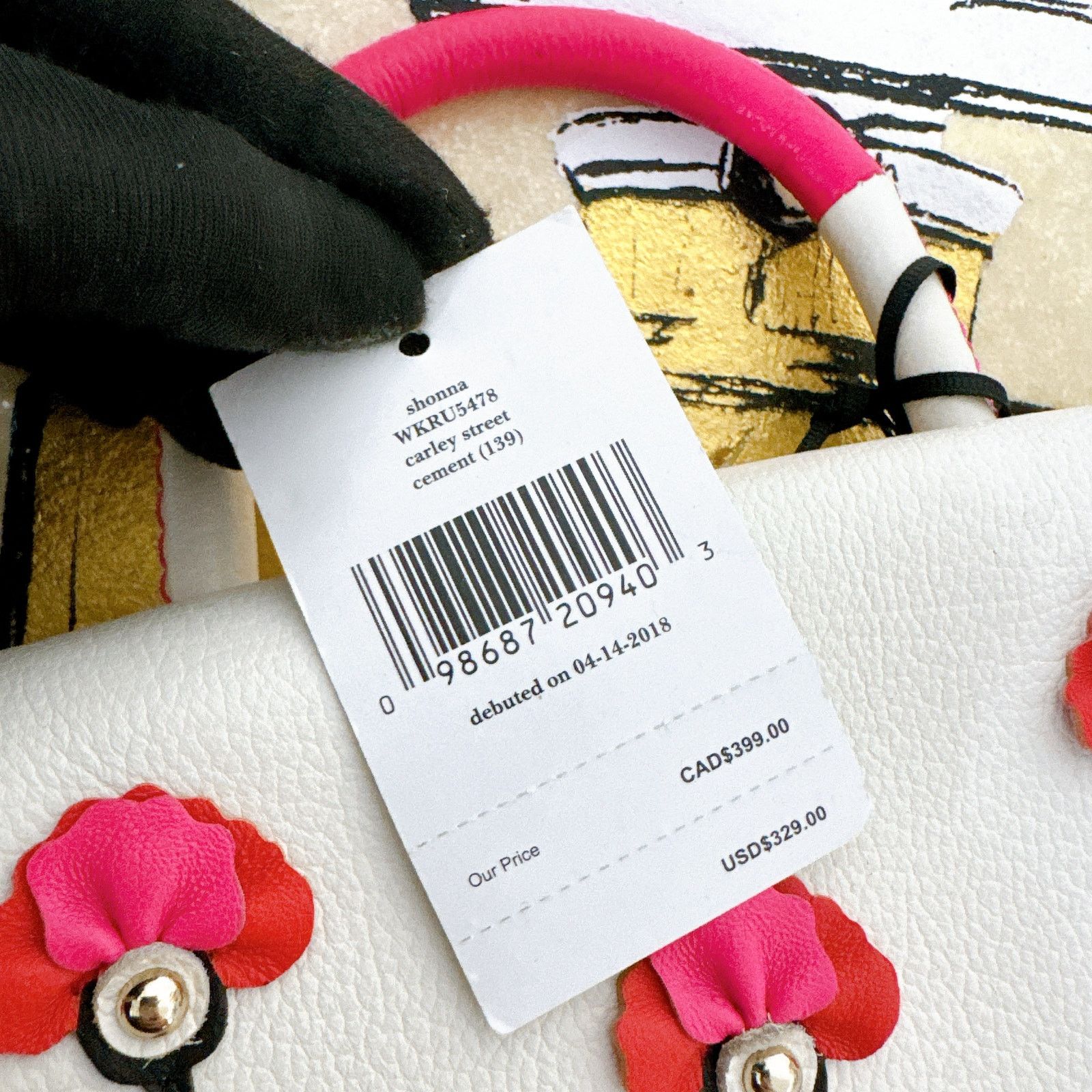Kate Spade Kate Spade WKRU5478 Carley Street Shonna Purse Handbag Size ONE SIZE - 6 Thumbnail