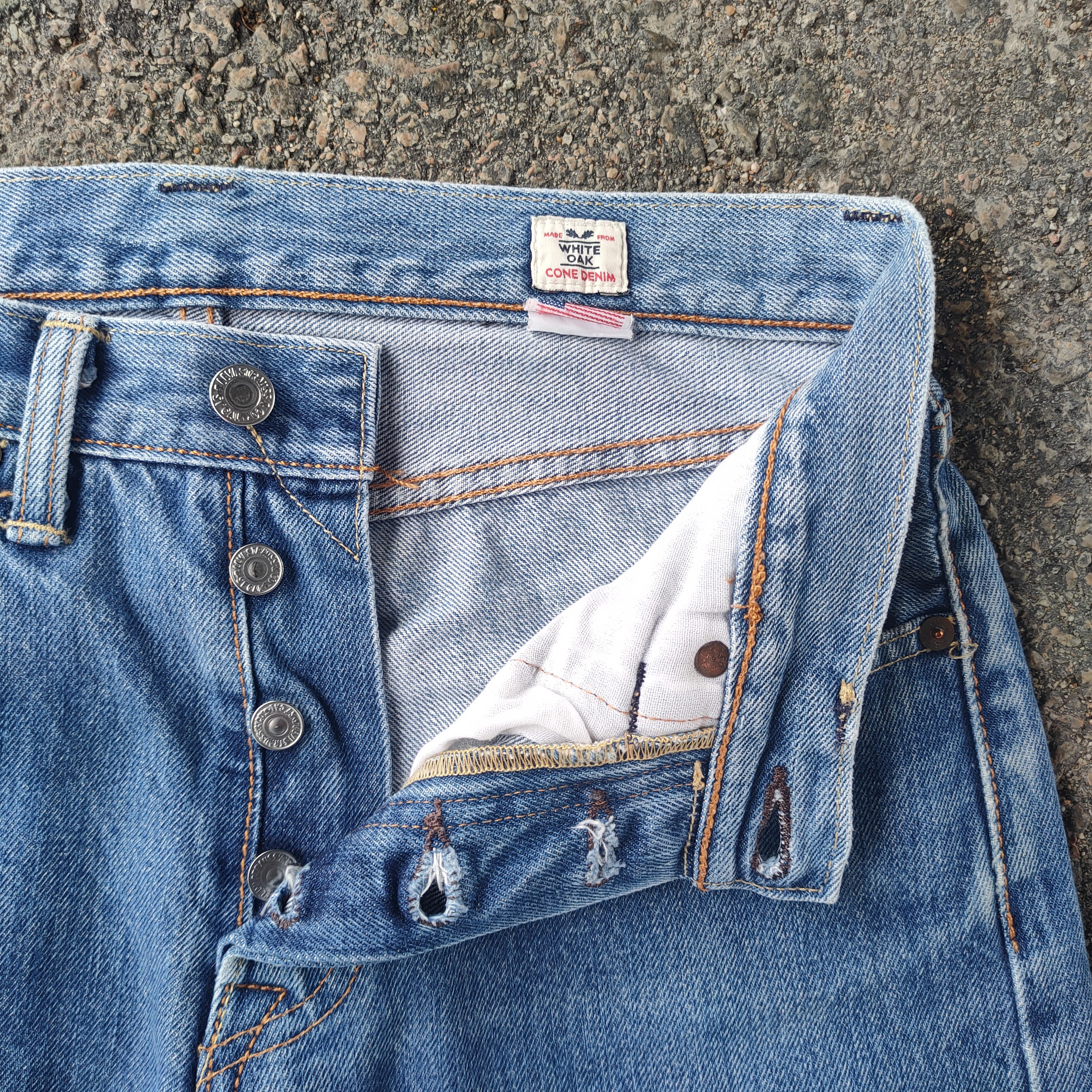 Levi's LEVI'S 501 PREMIUM x WHITE OAK FADED JEANS DENIM PANTS Size US 29 - 8 Thumbnail