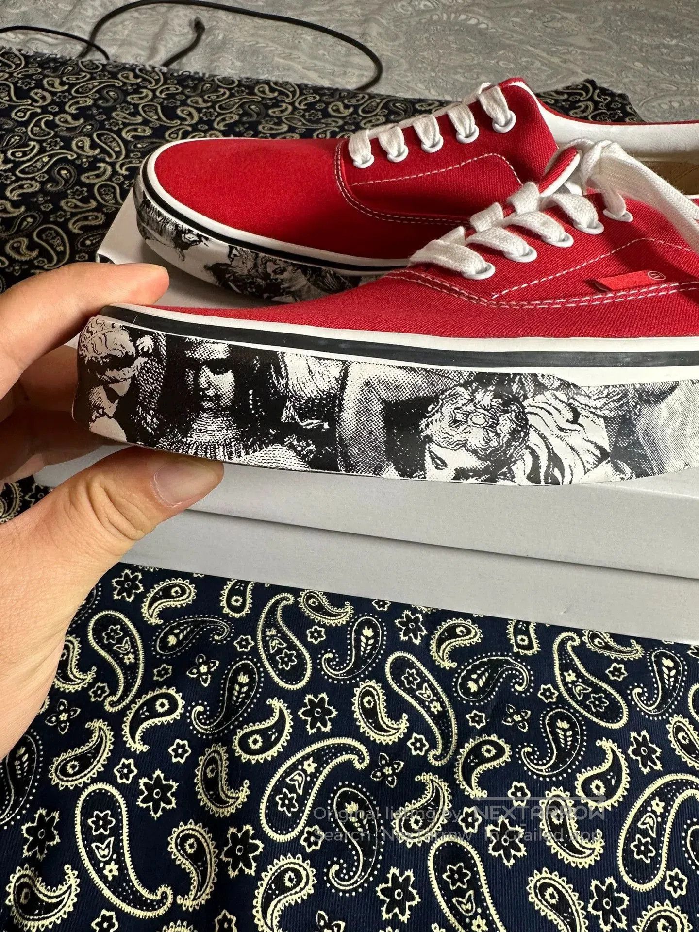 Undercover Under Cover RED UC1C4F021. Size US 12 / EU 45 - 4 Thumbnail