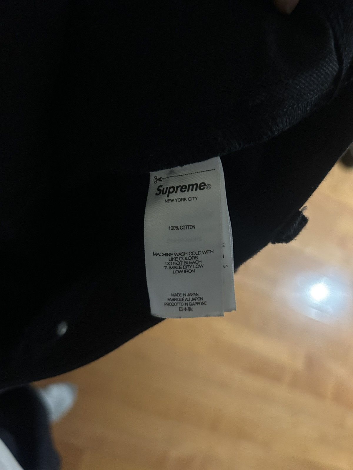 Supreme Black Supreme Selvedge Denim FW 24 Size US 36 / EU 52 - 5 Thumbnail