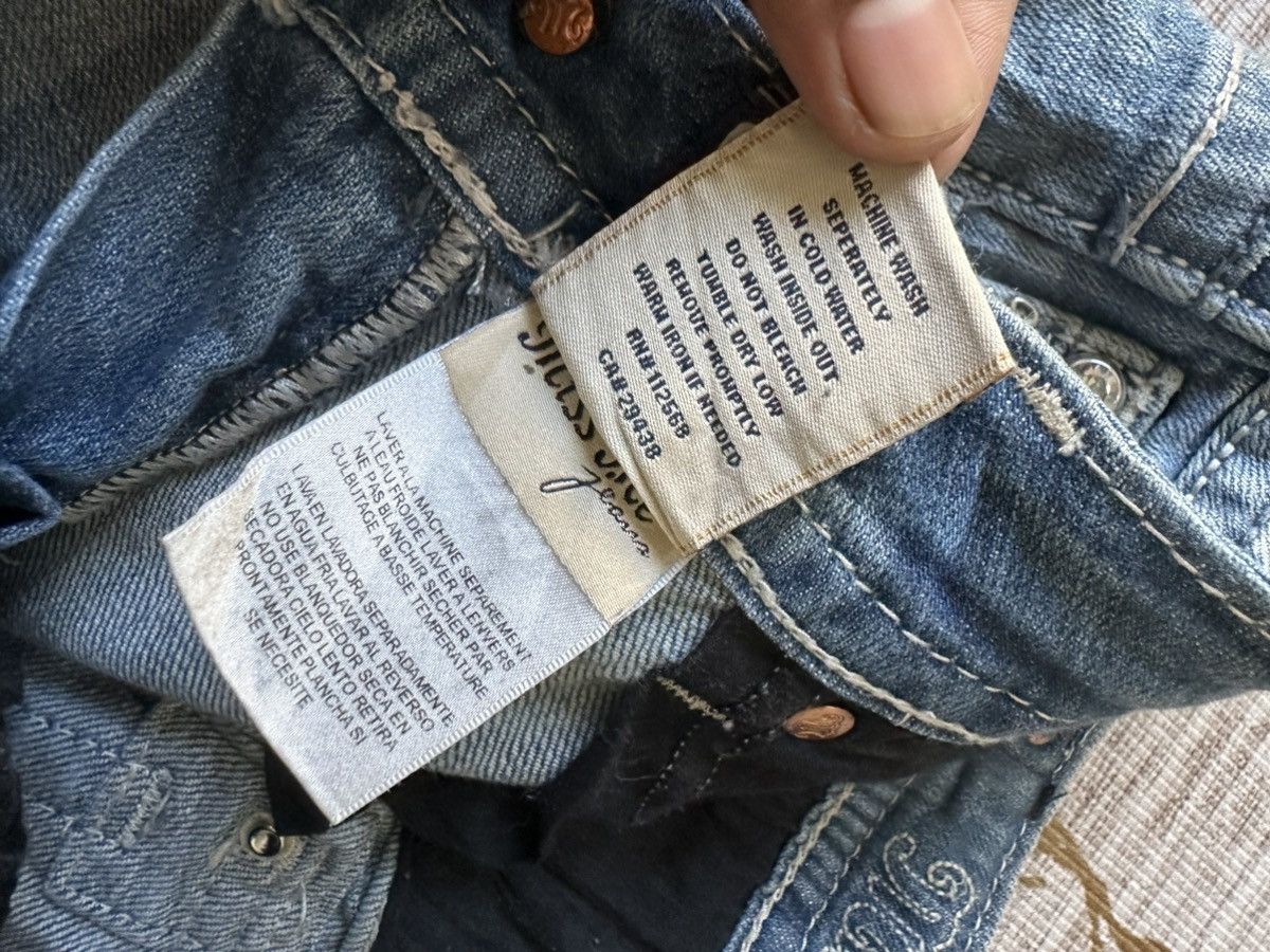 Miss Me FLARE Miss Me Distressed Swaroski Design Jeans Size 28" / US 6 / IT 42 - 25 Thumbnail