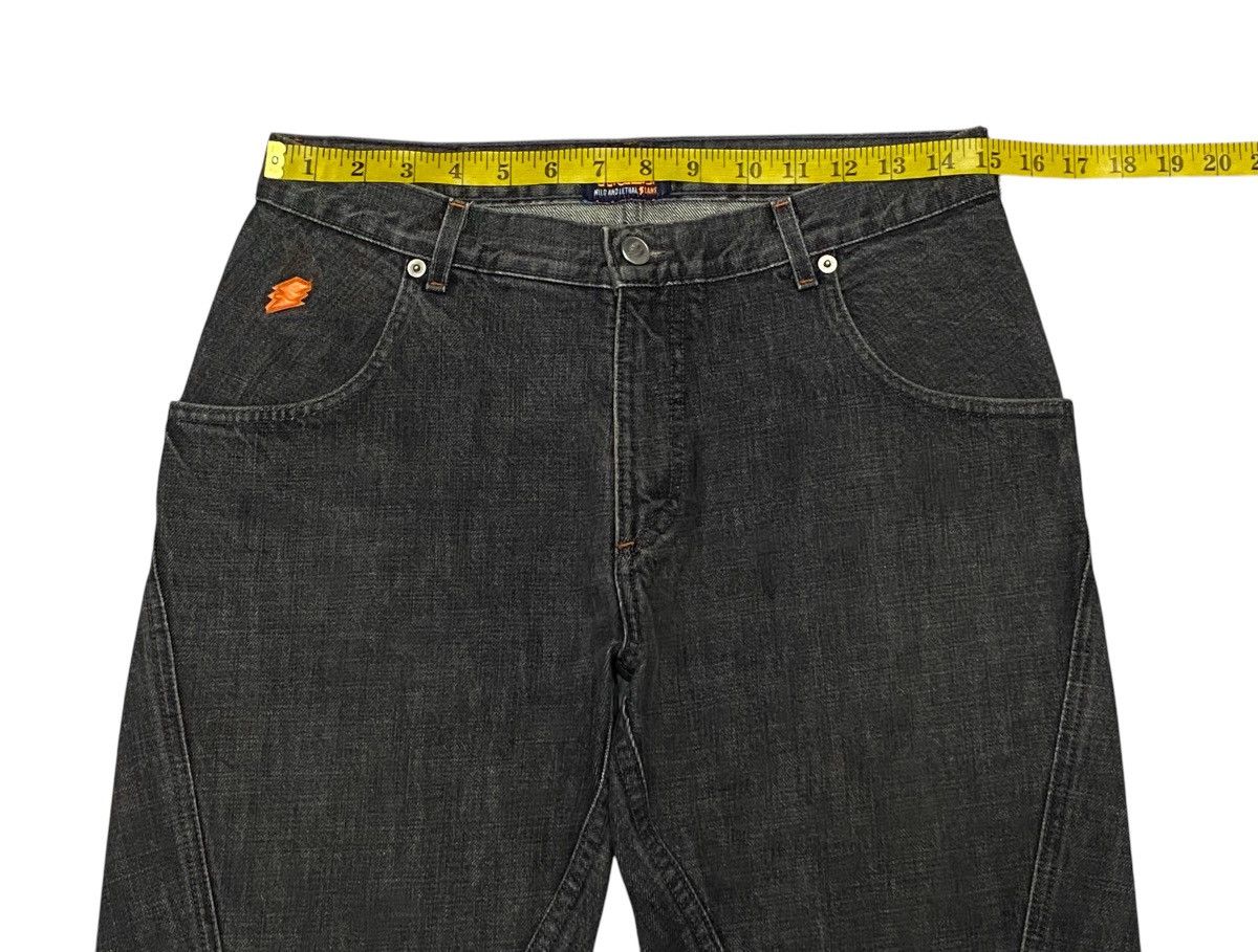 W&LT W&LT Walter Van Beirendonck Spiral Cut Denim Pants Size US 30 / EU 46 - 15 Thumbnail