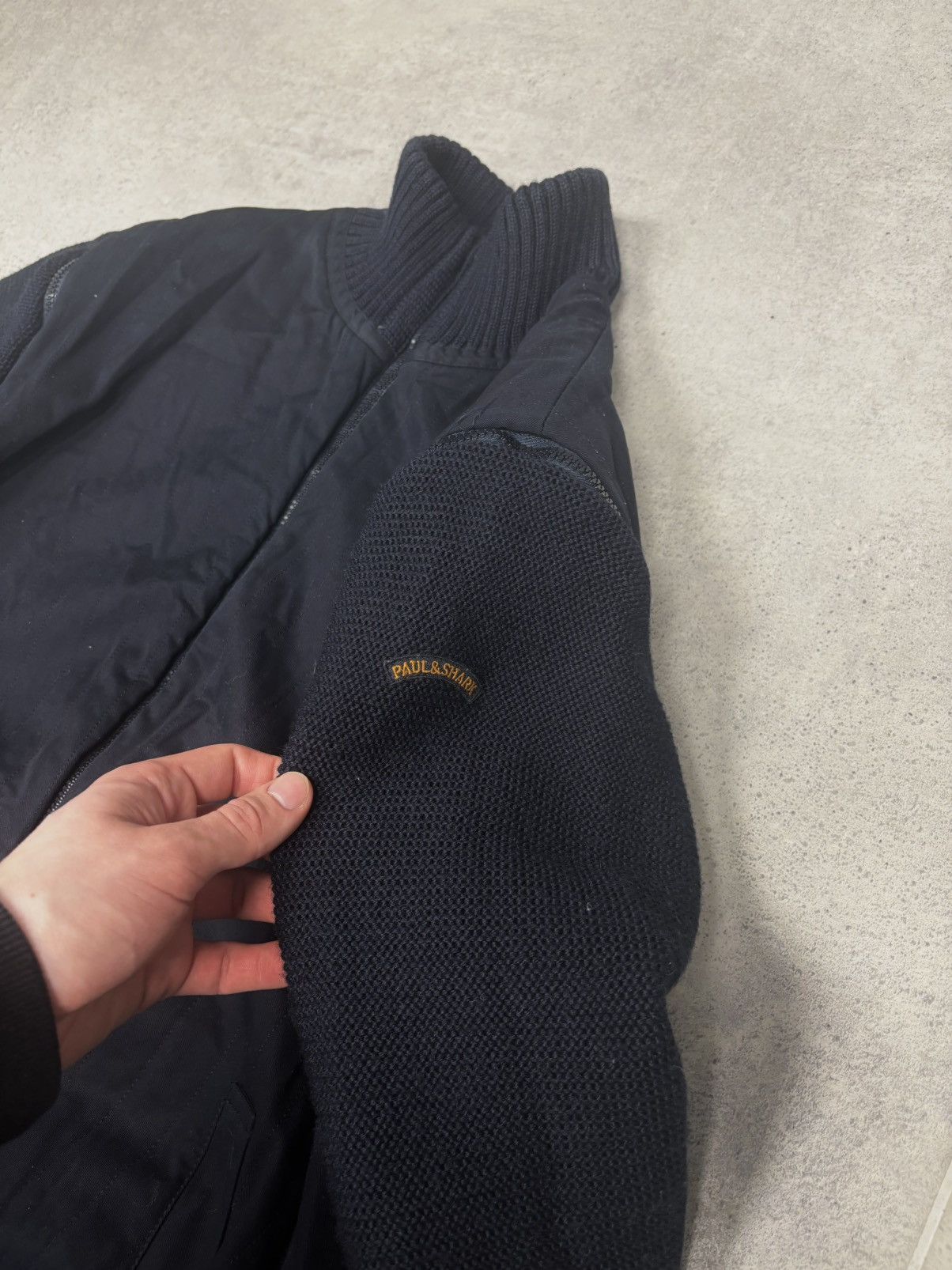 Paul & Shark Navy wool heavy bomber Size US L / EU 52-54 / 3 - 5 Thumbnail