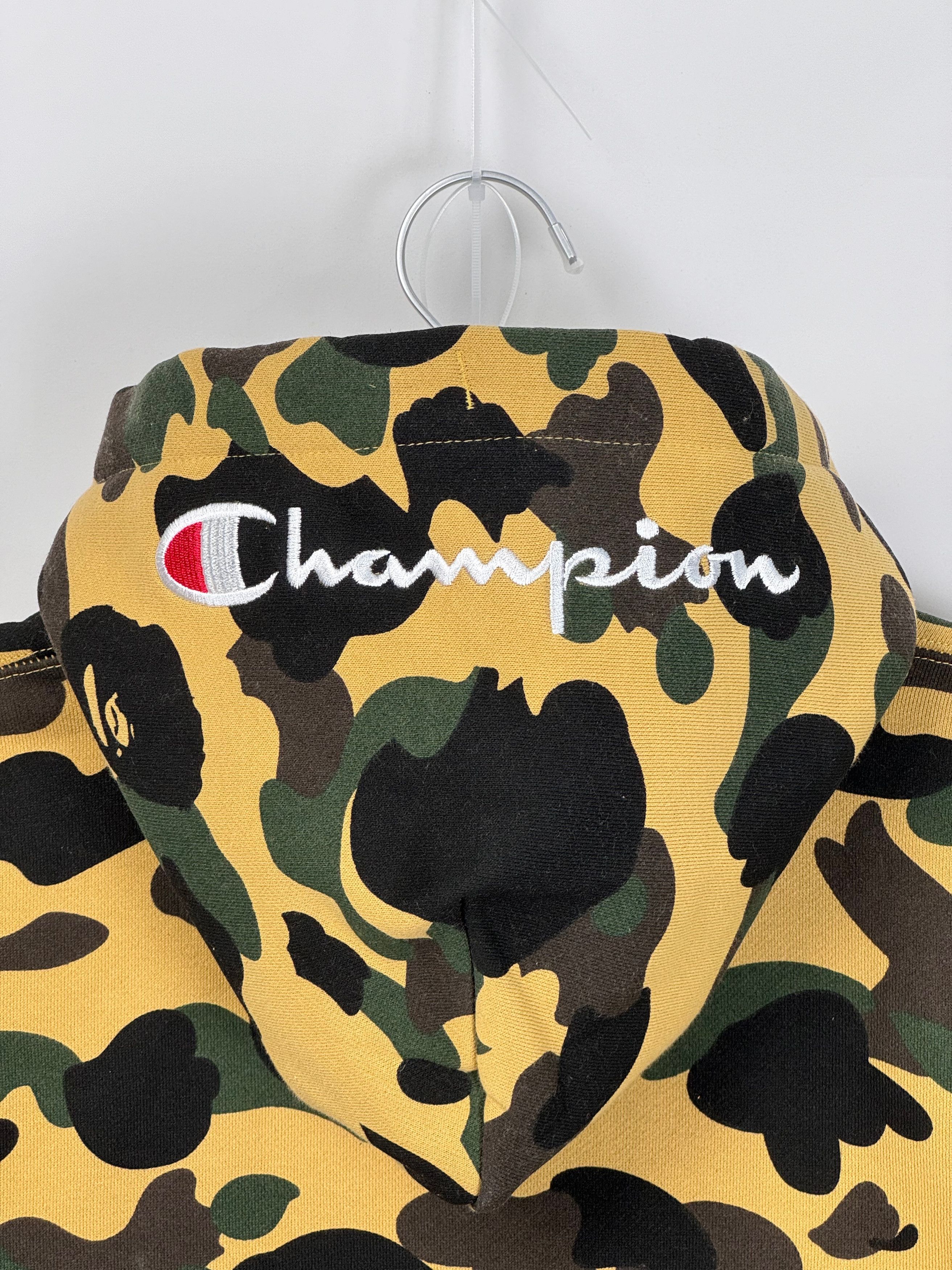 Bape × Champion NEW WITH TAG* BAPE x Champion Camo Pullover Hoodie Size US XL / EU 56 / 4 - 10 Thumbnail