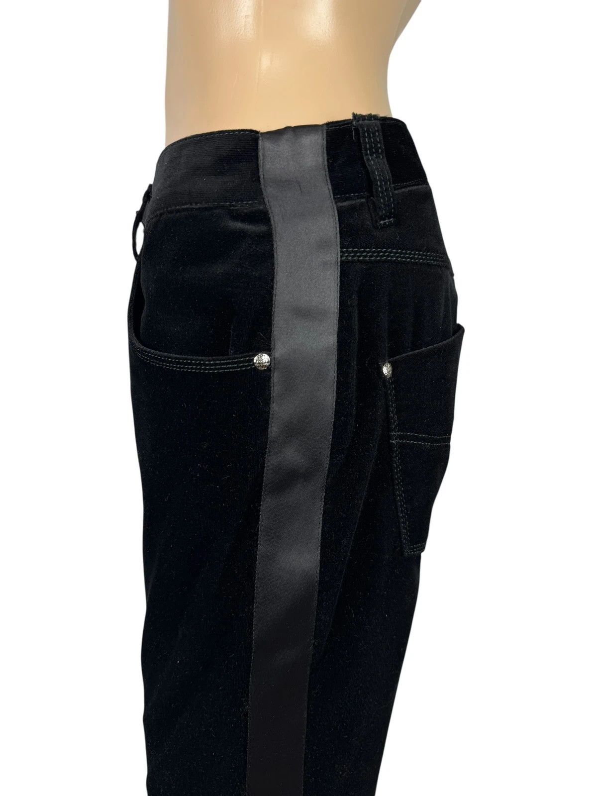 Zilli Zilli Womens Pants Velour size 40 Size 27" / US 4 / IT 40 - 5 Thumbnail