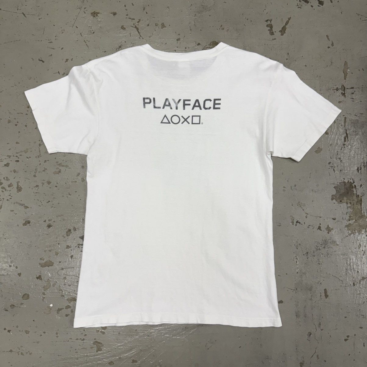 Playstation Vintage Playface Playstation 4 Faces Tee Size US L / EU 52-54 / 3 - 6 Thumbnail