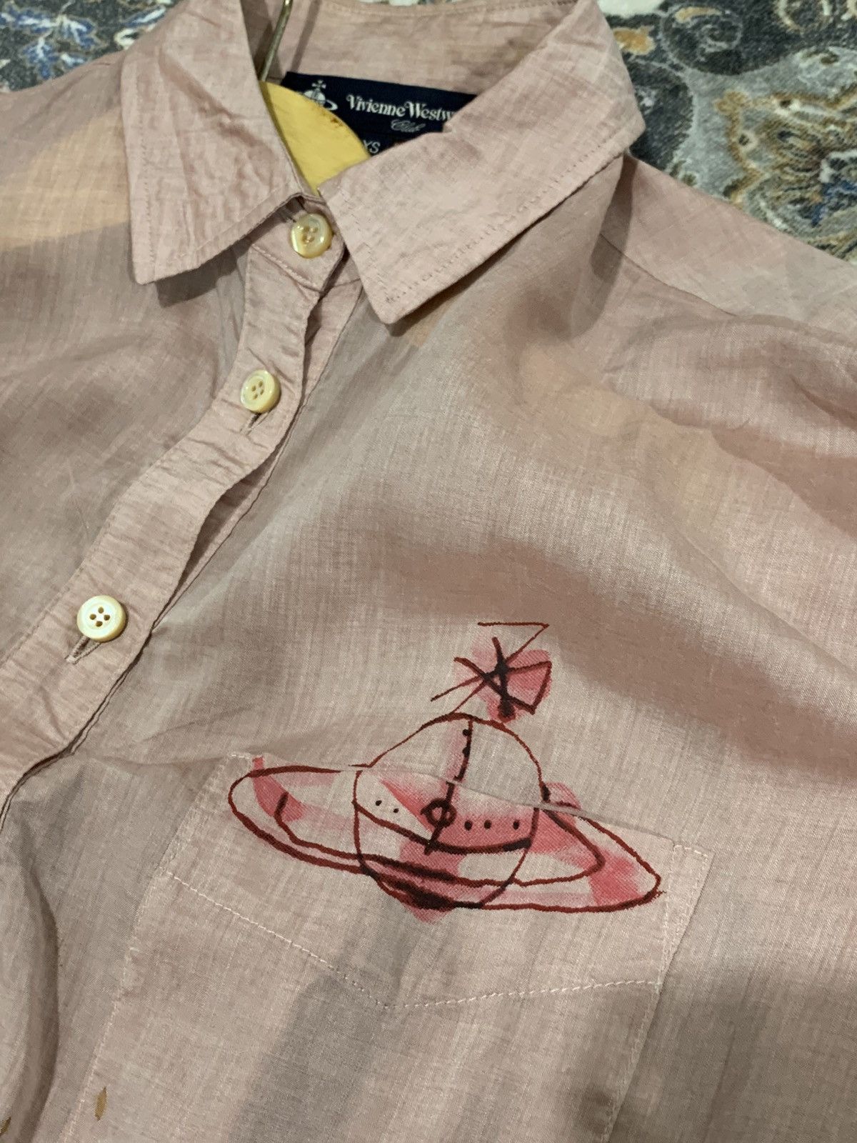 Vivienne Westwood vivienne westwood blouse buttons shirt Size XS / US 0-2 / IT 36-38 - 6 Thumbnail