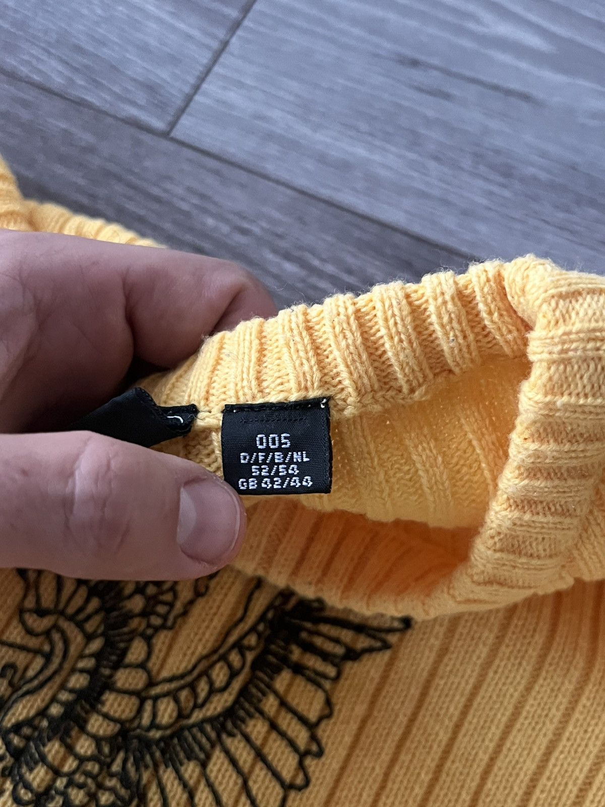 Japanese Brand Avant Garde Japanese Style Straight Cotton Drip Y2K Sweater Size US L / EU 52-54 / 3 - 17 Thumbnail