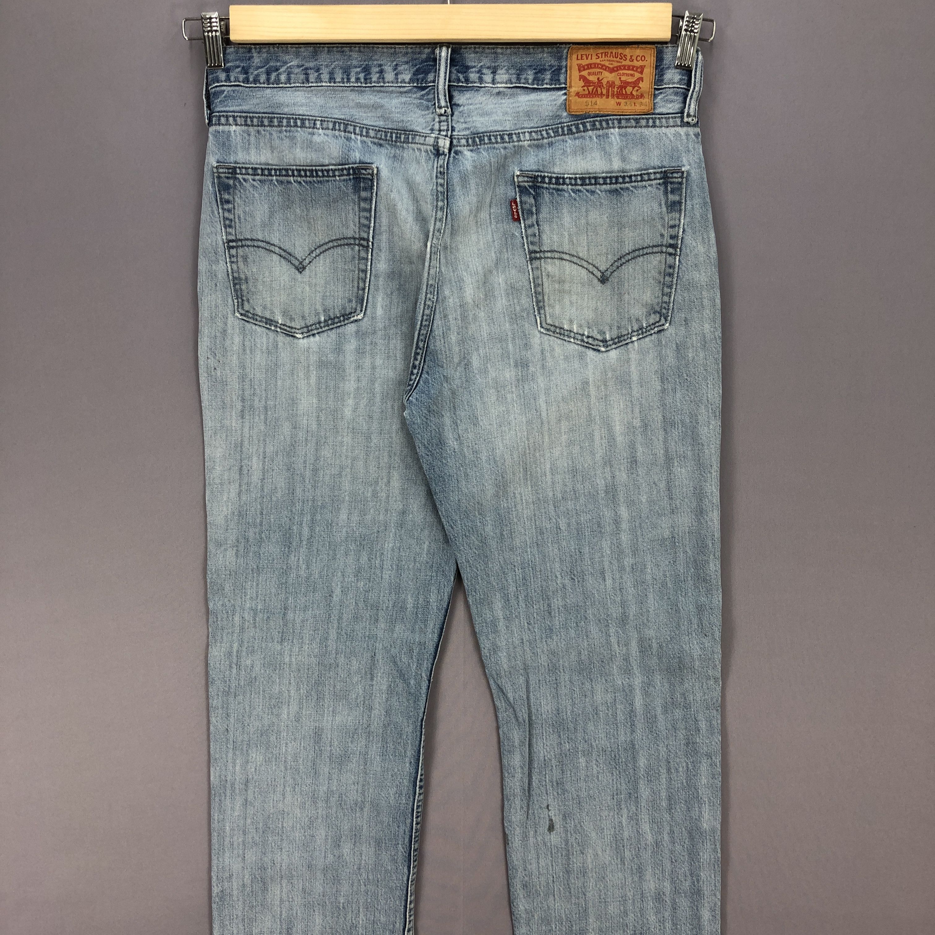Levi's Vintage Levis Faded Blue Jeans Levi's Slim Skinny Denim Size US 36 / EU 52 - 4 Thumbnail