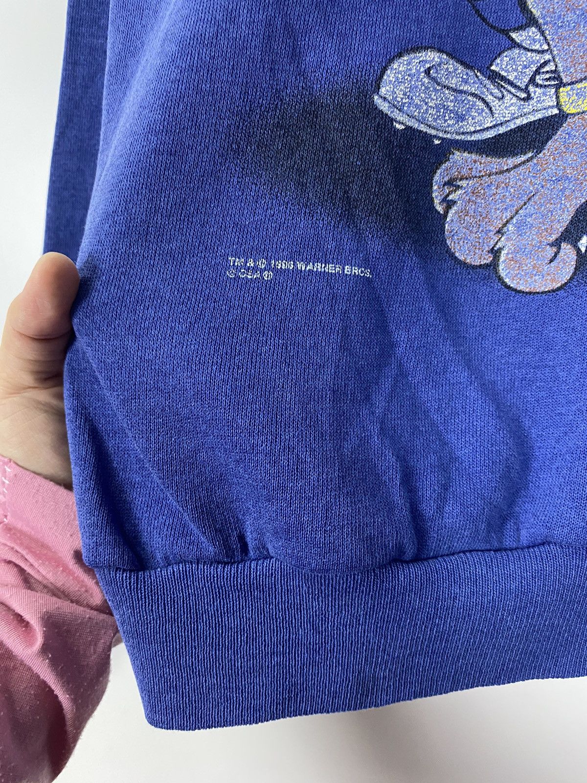 Cartoon Network × Vintage Vintage 1996 Tazmania NBA sweatshirt Size US L / EU 52-54 / 3 - 8 Thumbnail
