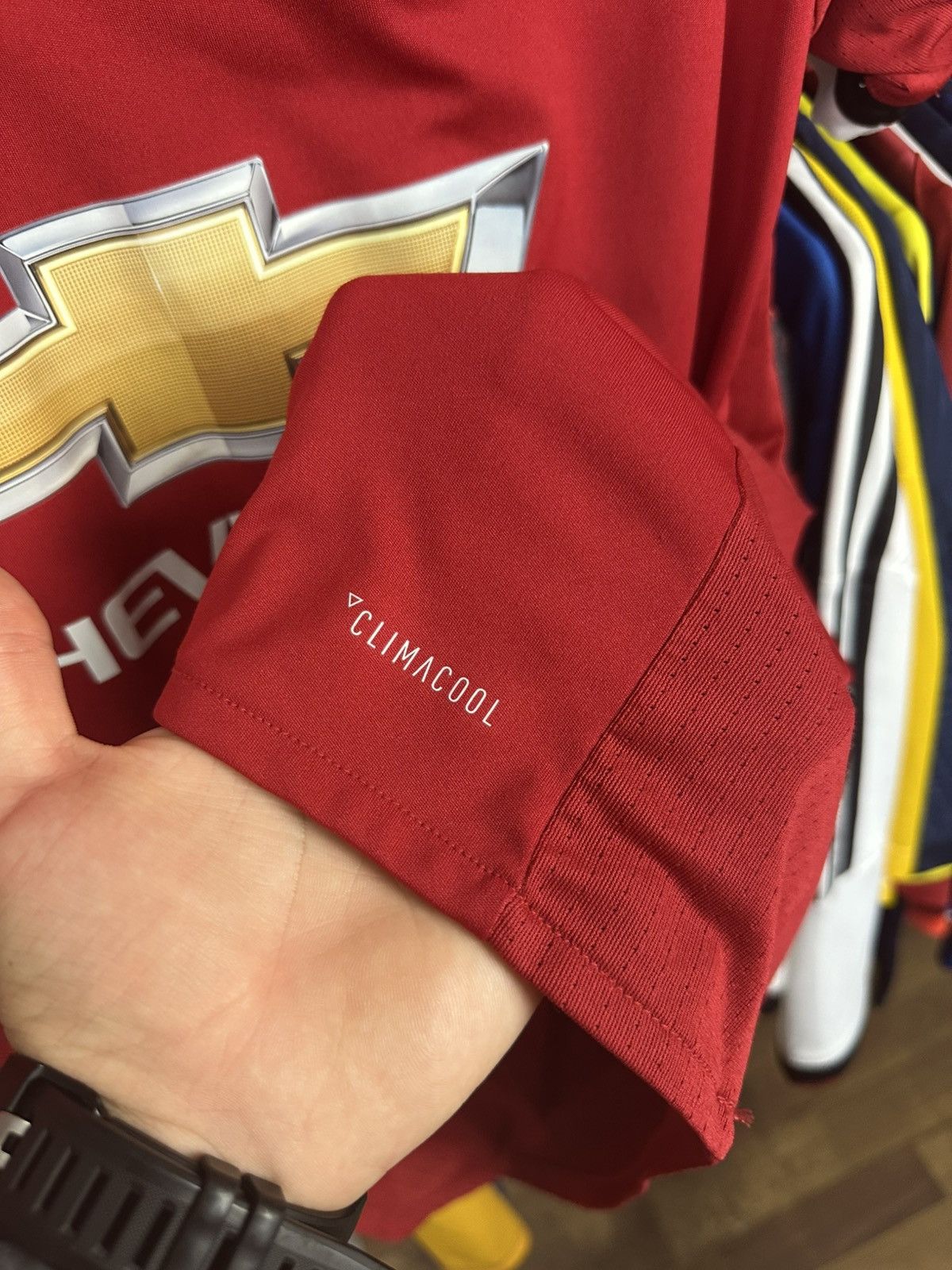 ADIDAS MANCHESTER UNITED 2018 LUKAKU FOOTBALL SOCCER JERSEY