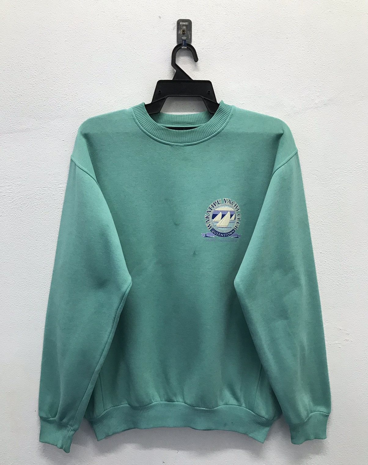 Vintage Vintage T&Ski Queenstown Wakatipu Yacht Club Sweatshirt Size US M / EU 48-50 / 2 - 2 Thumbnail