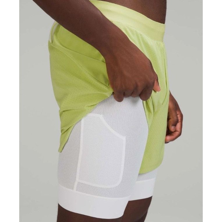 Lululemon 𝓛𝓾𝓵𝓾𝓵𝓮𝓶𝓸𝓷 Men's Vented Tennis Short Size XL Size US 44 / EU 60 - 7 Thumbnail