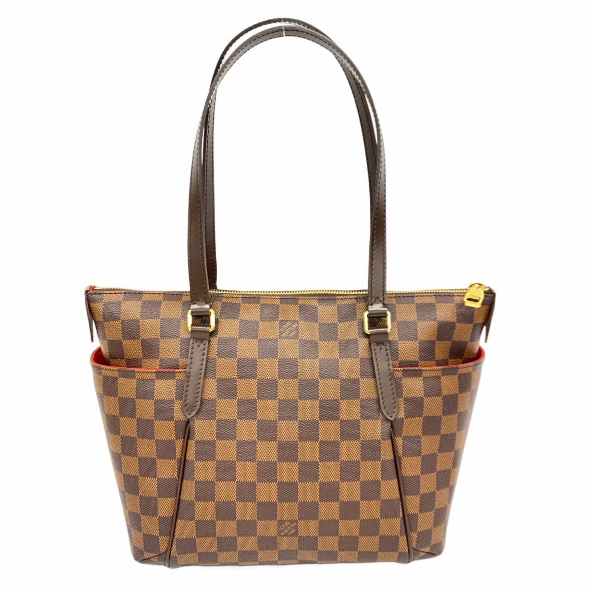 Louis Vuitton Tote Bag Damier Totally Pm N41282 Ebene Ladies, Women's