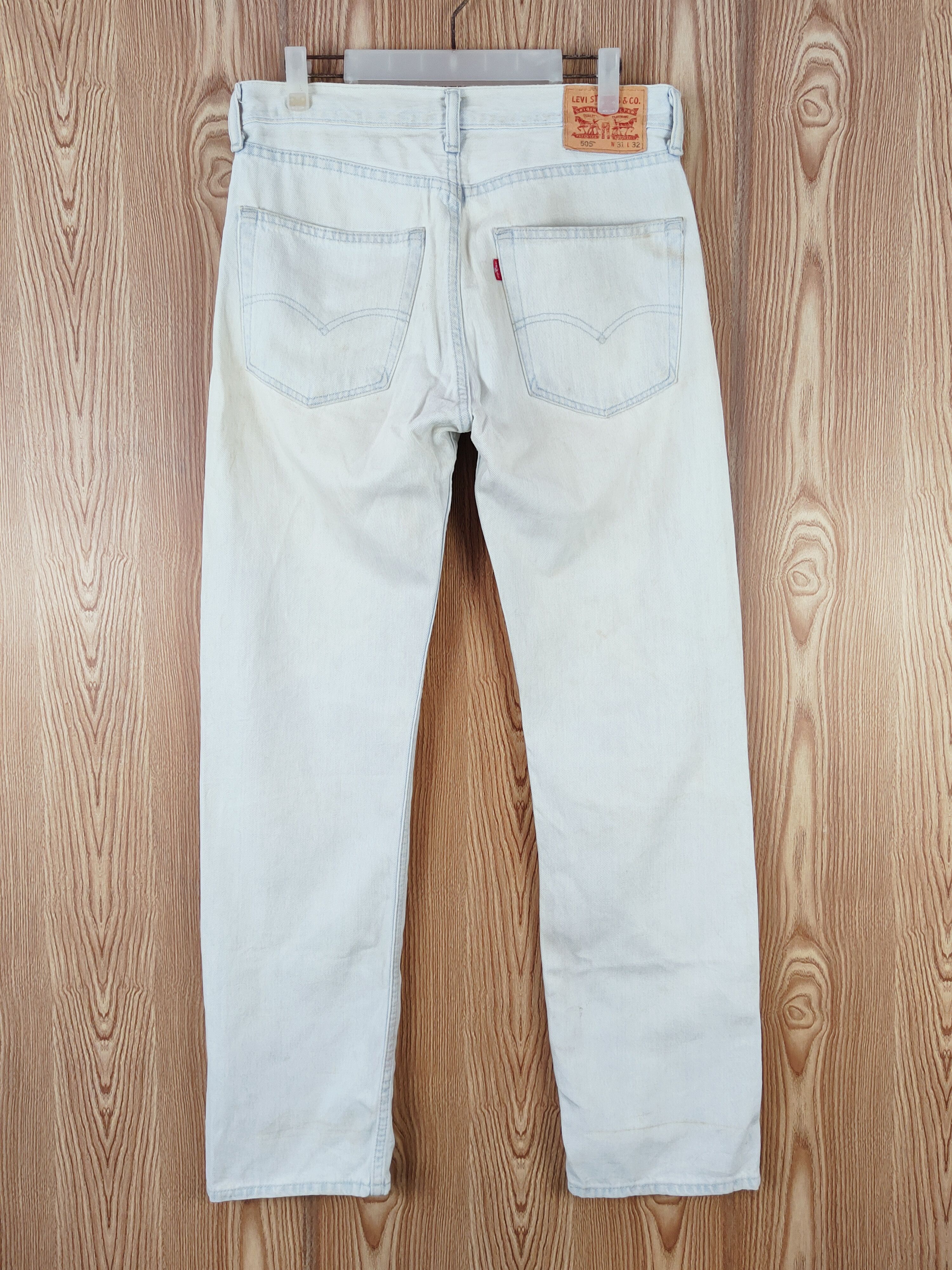 Levi's Levi's Blue Faded Distressed Ripped Jeans #W783 Size US 32 / EU 48 - 7 Thumbnail
