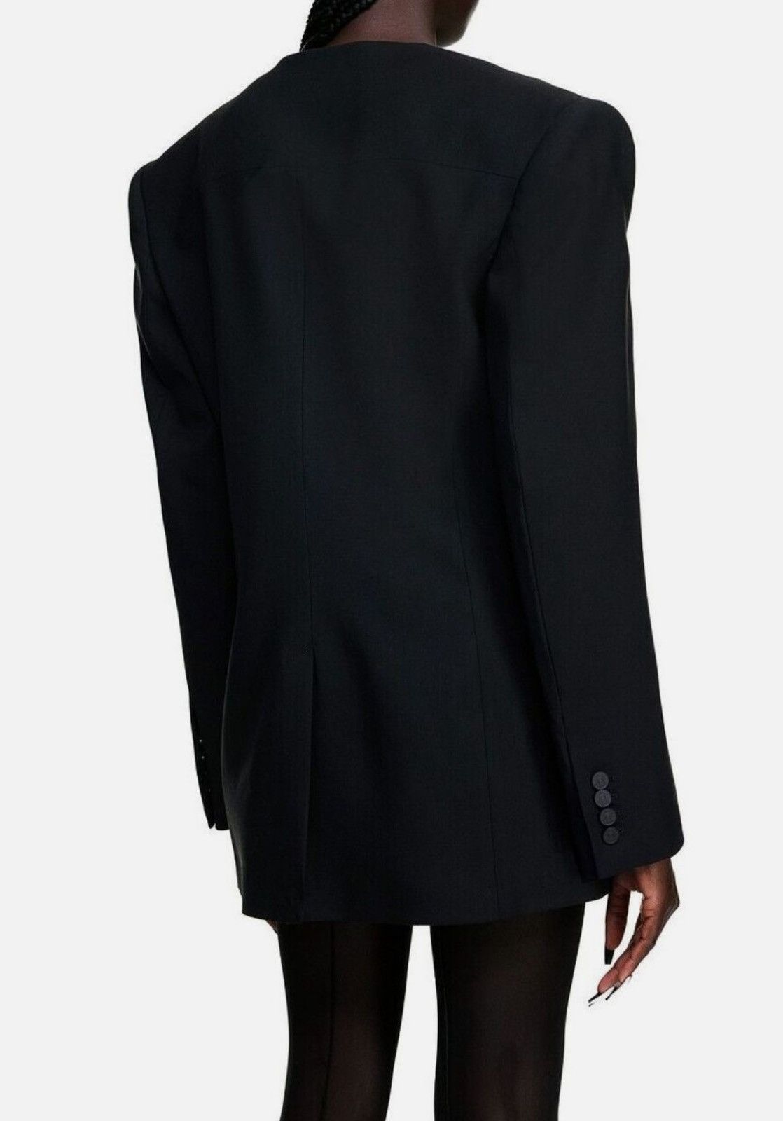 H&M × Mugler × Thierry Mugler Mugler x H&M Oversized Wool Blazer Size M / US 6-8 / IT 42-44 - 9 Thumbnail