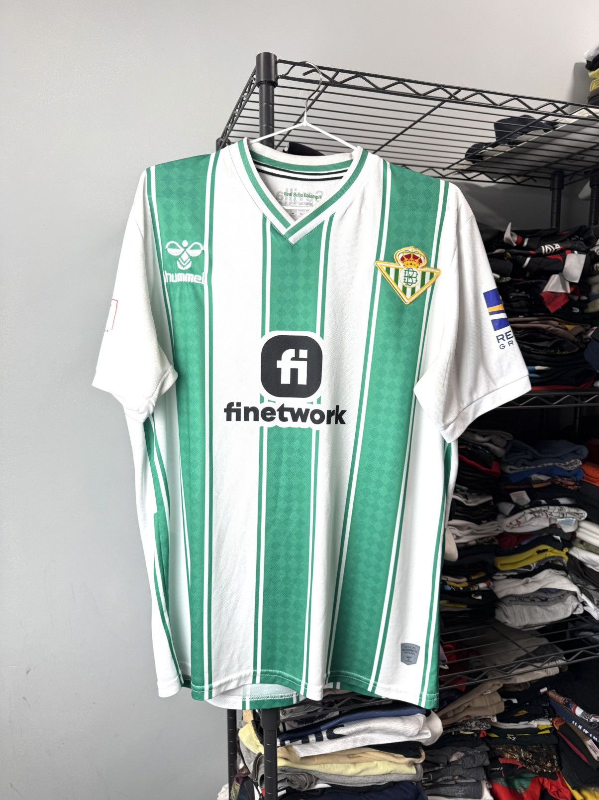 Hummel Hummel Real Betis Soccer Jersey T Shirt Size US XXL / EU 58 / 5 - 1 Thumbnail