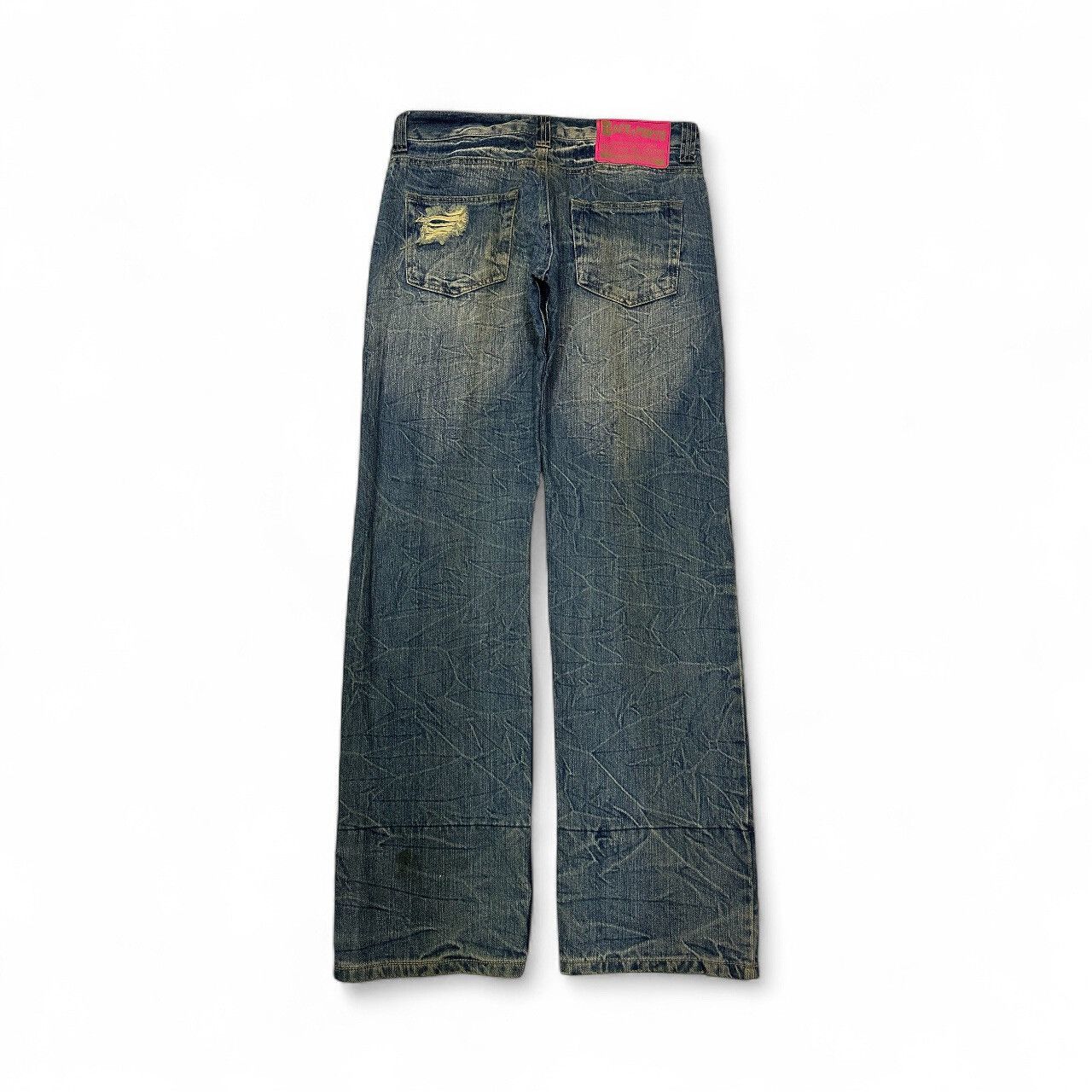 Japanese Brand Vintage BACK & FORTH Punk Style Denim Size US 32 / EU 48 - 2 Thumbnail