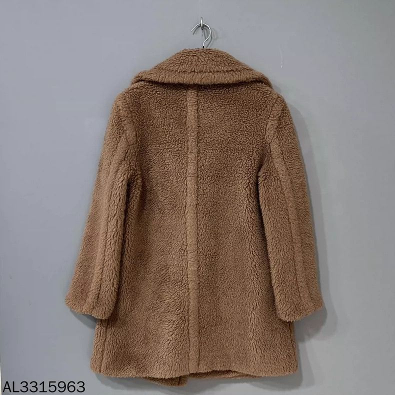 Max Mara Max Mara Camel Teddy Midi Jacket Size S / US 4 / IT 40 - 3 Thumbnail