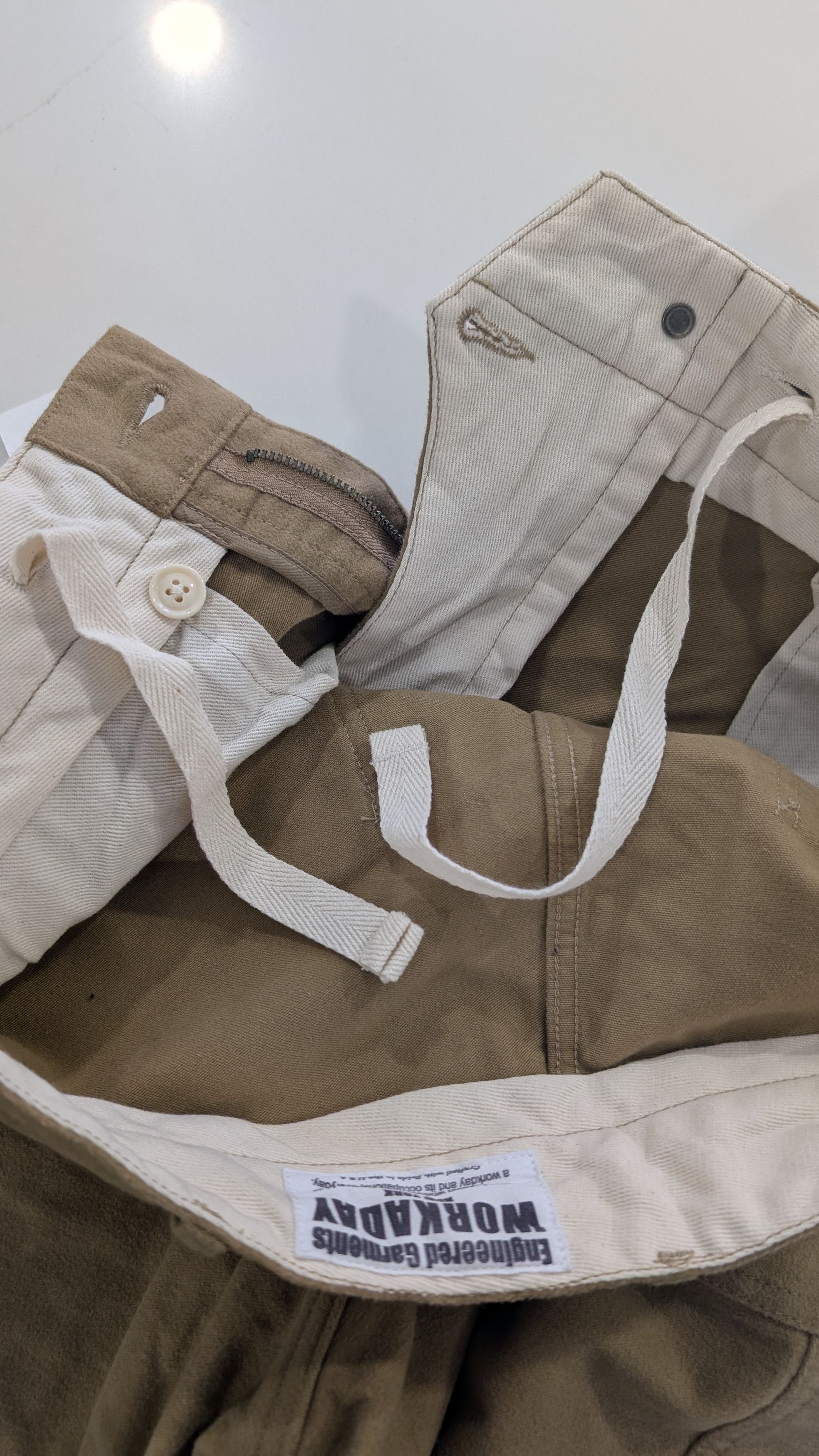 Engineered Garments Engineered Garments Workaday Moleskin Painter Pants XS Size US 30 / EU 46 - 10 Thumbnail