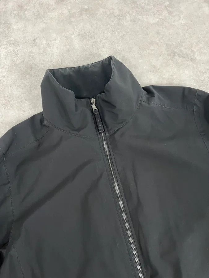 Prada AW2007 Prada Black Nylon Long Windbreaker Jacket Size US L / EU 52-54 / 3 - 4 Thumbnail