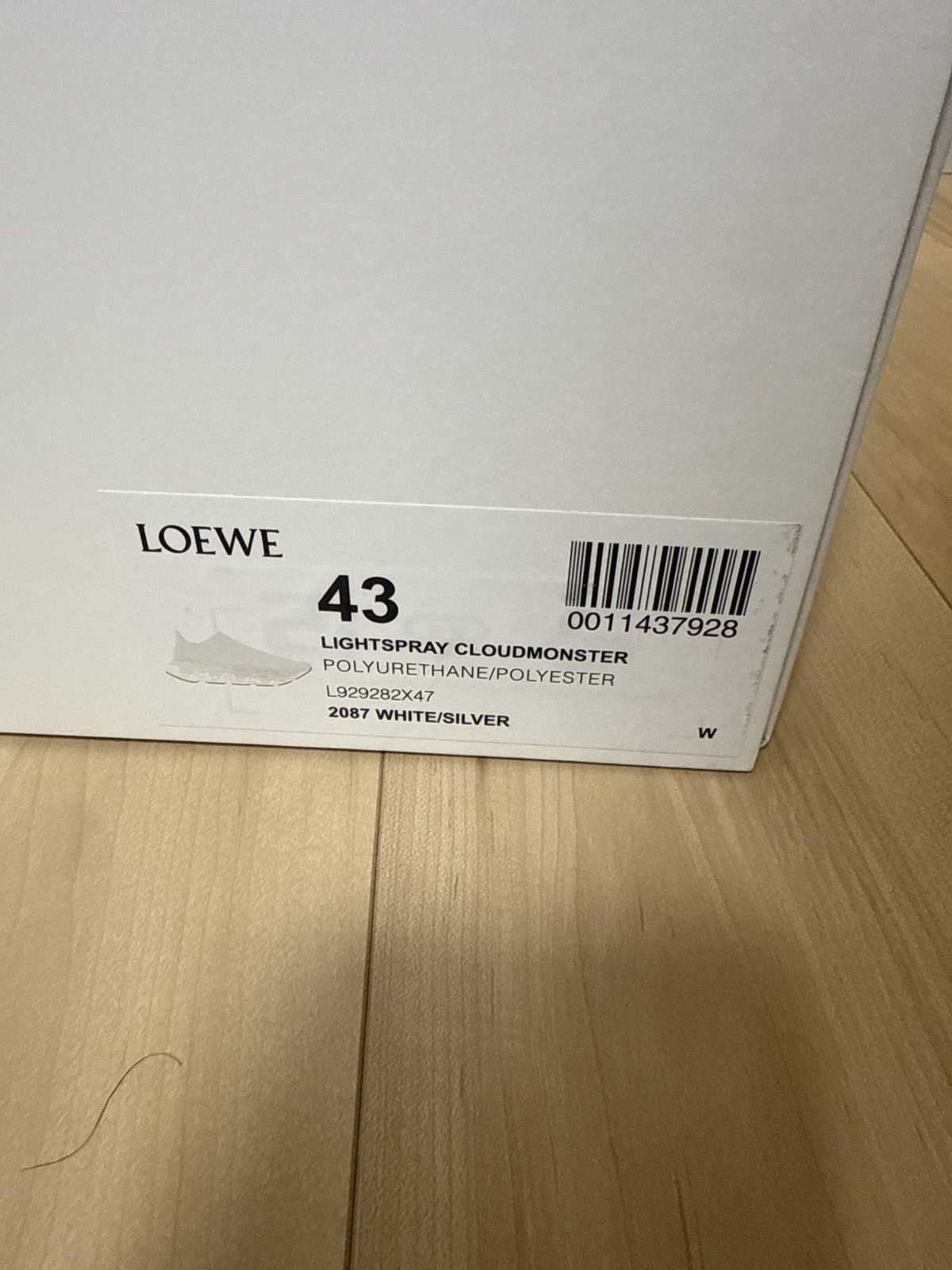 Loewe × On Loewe X On Lightspray Cloudmonster Size US 9.5 / EU 42-43 - 6 Thumbnail