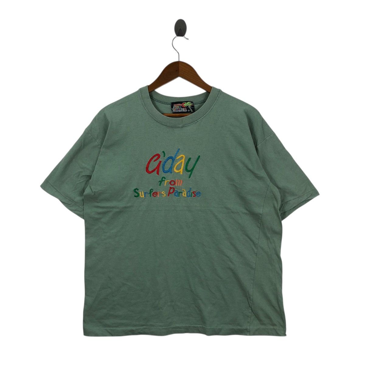 Vintage Vintage Gone Troppo Australia G’Day Surfers Paradise T-Shirt Size US L / EU 52-54 / 3 - 1 Thumbnail