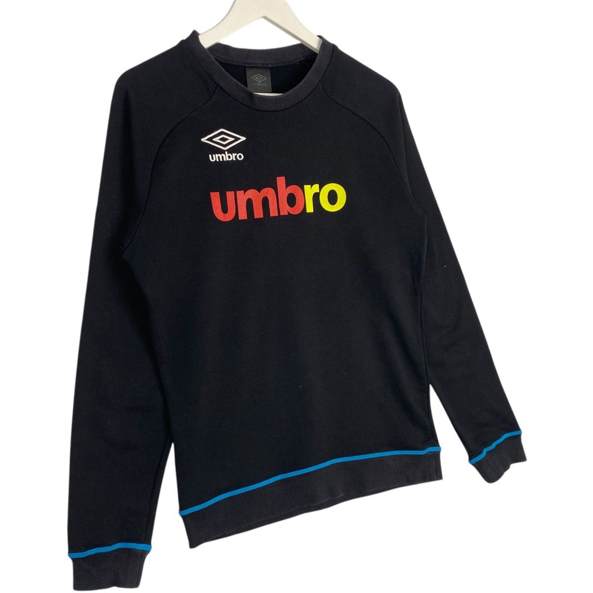 Umbro × Vintage Vintage Umbro Crewneck Sweatshirt Black Size M Size US M / EU 48-50 / 2 - 3 Thumbnail