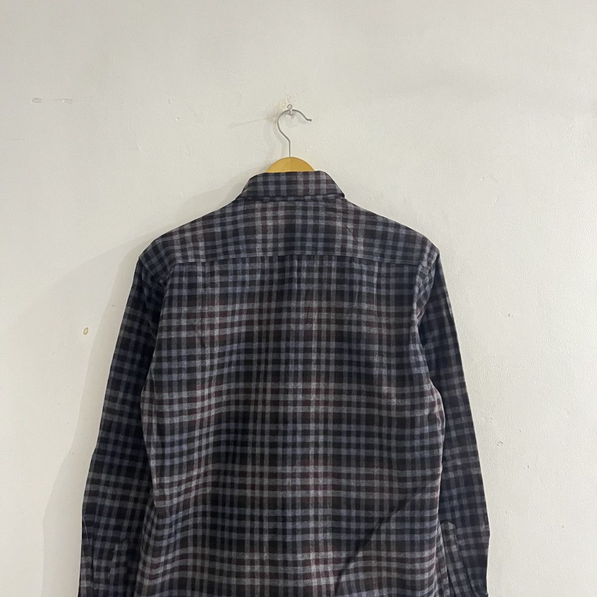 Japanese Brand Gent Homme - LS Check Button Up Shirt Size US L / EU 52-54 / 3 - 6 Thumbnail