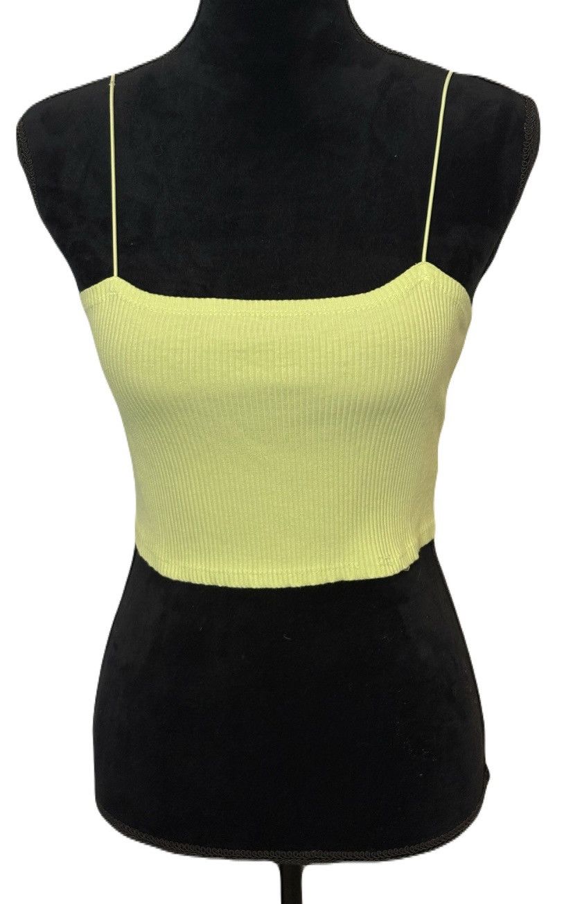 H&M (H&M) Green Tank Top: Size Medium Size M / US 6-8 / IT 42-44 - 1 Thumbnail