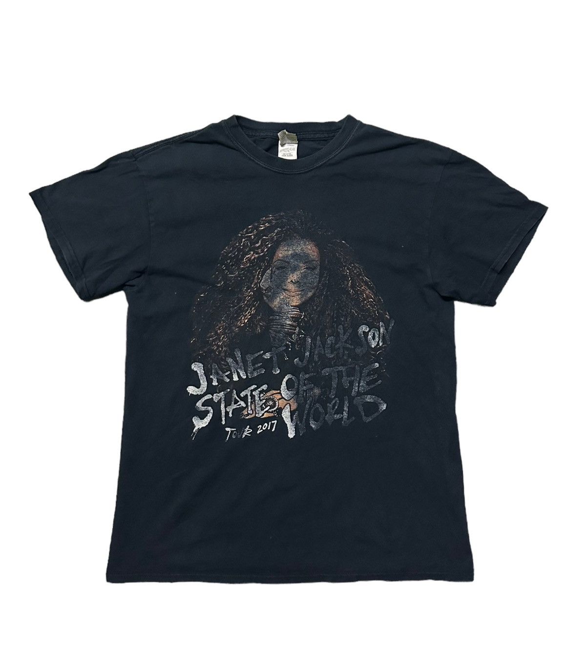 Vintage Janet Jackson state of the world tour 2017 tee