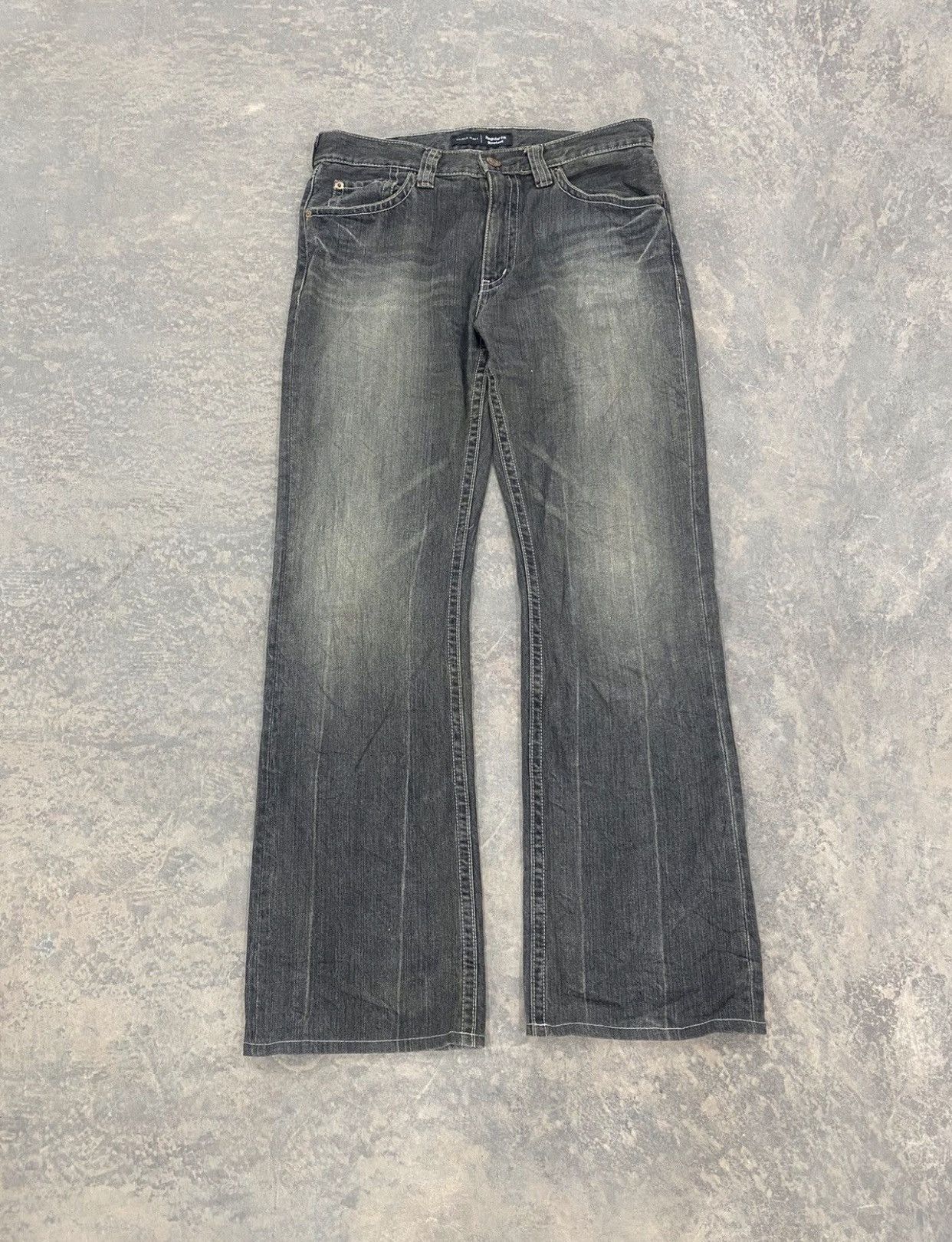 Hysteric Glamour Flareee☠️ Vintage Uniqlo Bootcut Jeans 80s 90s Punk Size US 34 / EU 50 - 1 Thumbnail