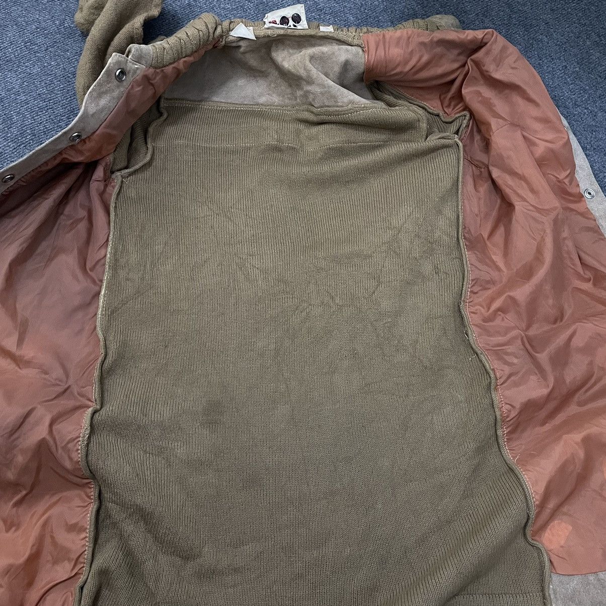 Genuine Leather × Vintage David Brett Suede Leather Long Jacket Size XS / US 0-2 / IT 36-38 - 10 Thumbnail