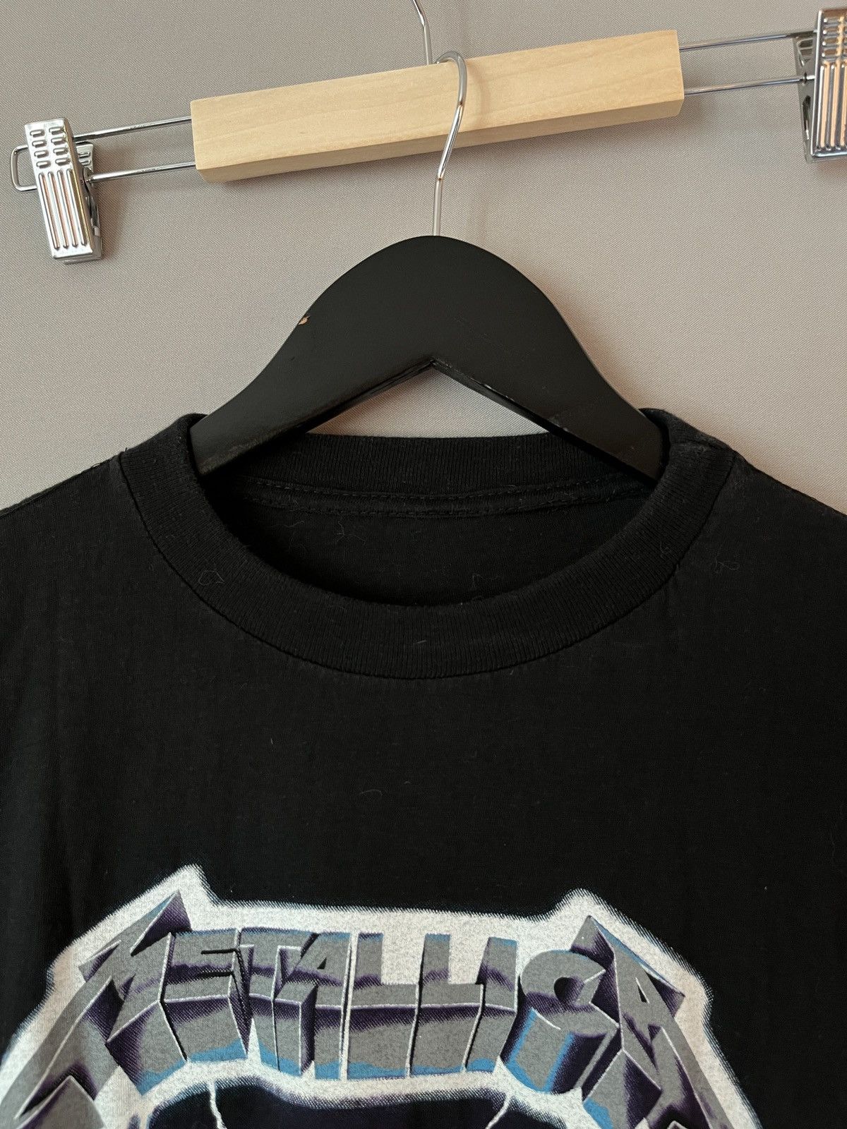 Metallica Metallica 1994 Brockum Ride The Lightning Vintage T-shirt Size US L / EU 52-54 / 3 - 3 Thumbnail