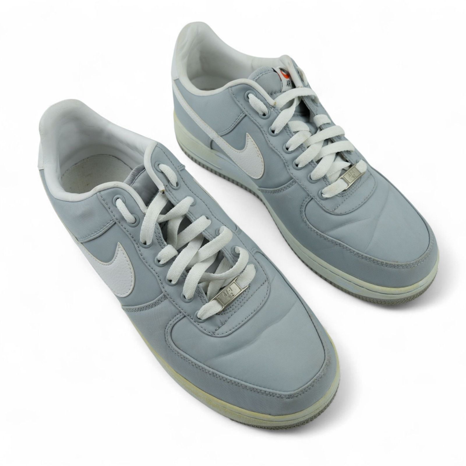 Nike Nike Air Force One 1 Shoes Mens 9.5 Low Wolf Grey 488298-038 Size US 9.5 / EU 42-43 - 2 Thumbnail