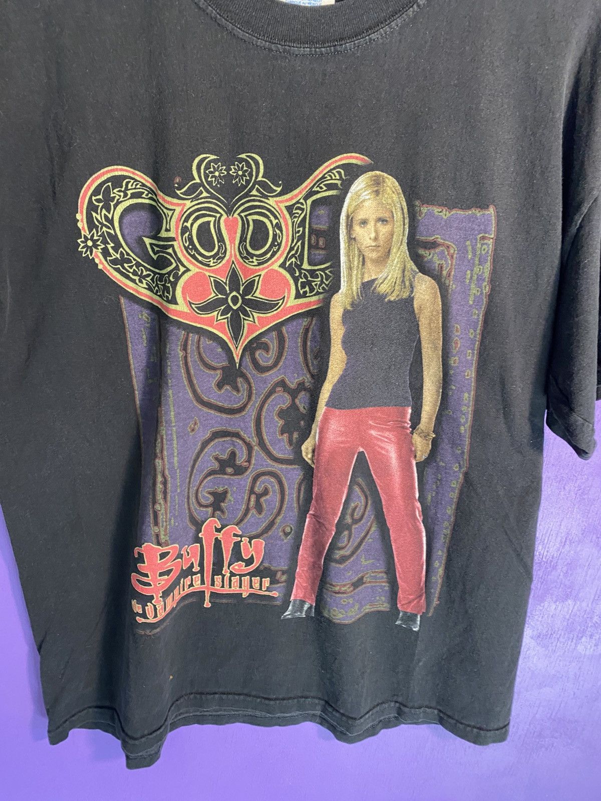 Other Vintage 00s Buffy the vampire evil spike t-shirt Size US L / EU 52-54 / 3 - 3 Thumbnail