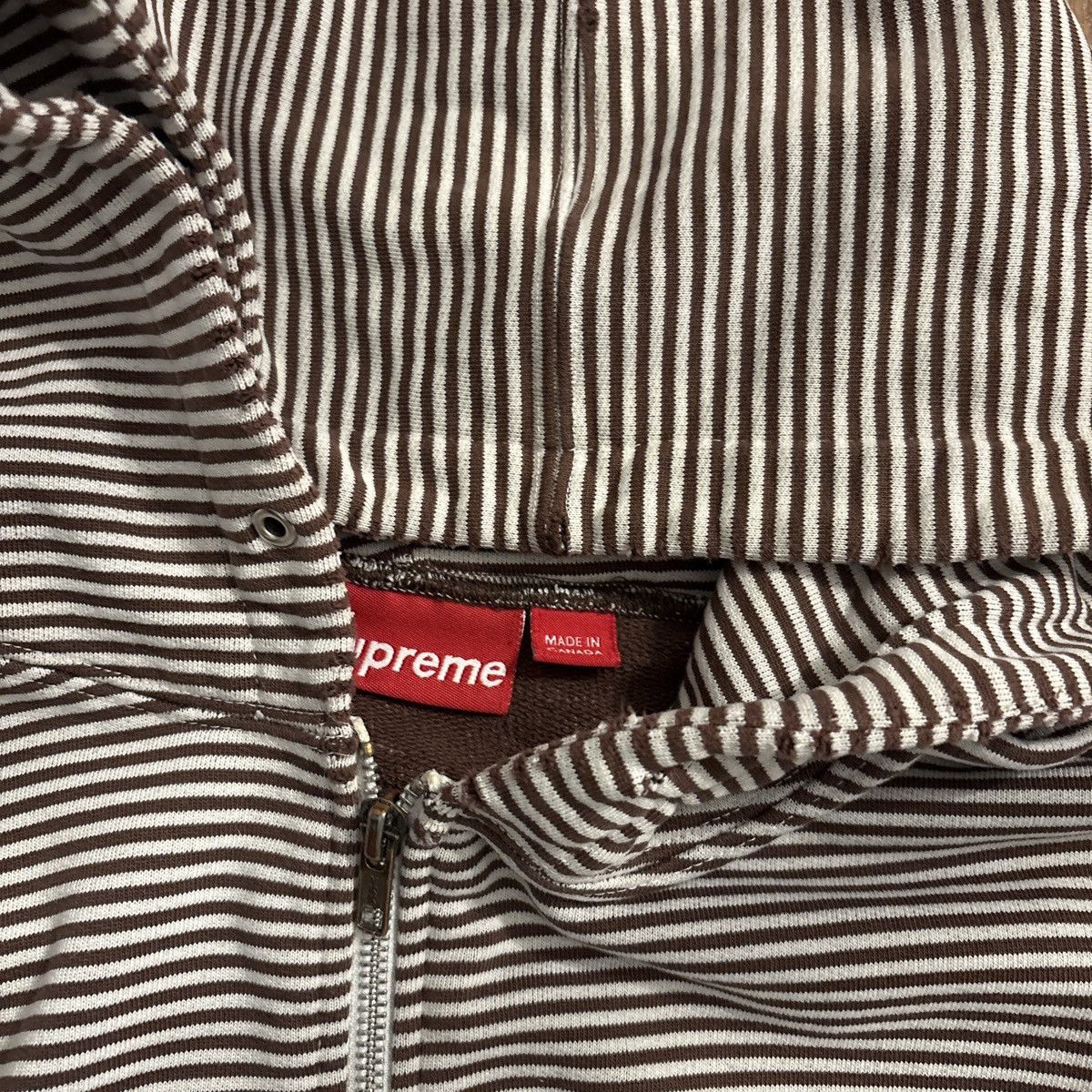 Supreme supreme striped zip up Size US L / EU 52-54 / 3 - 5 Thumbnail