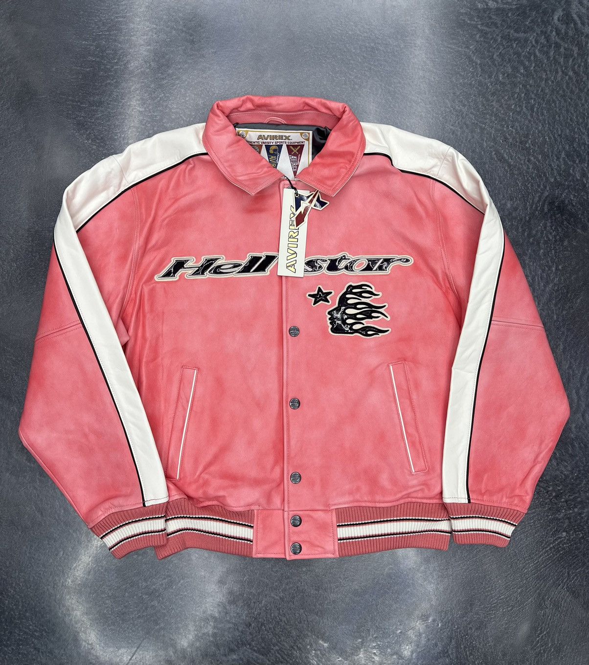 Avirex × HELLSTAR Hellstar Avirex Varsity Jacket Size US XL / EU 56 / 4 - 1 Thumbnail