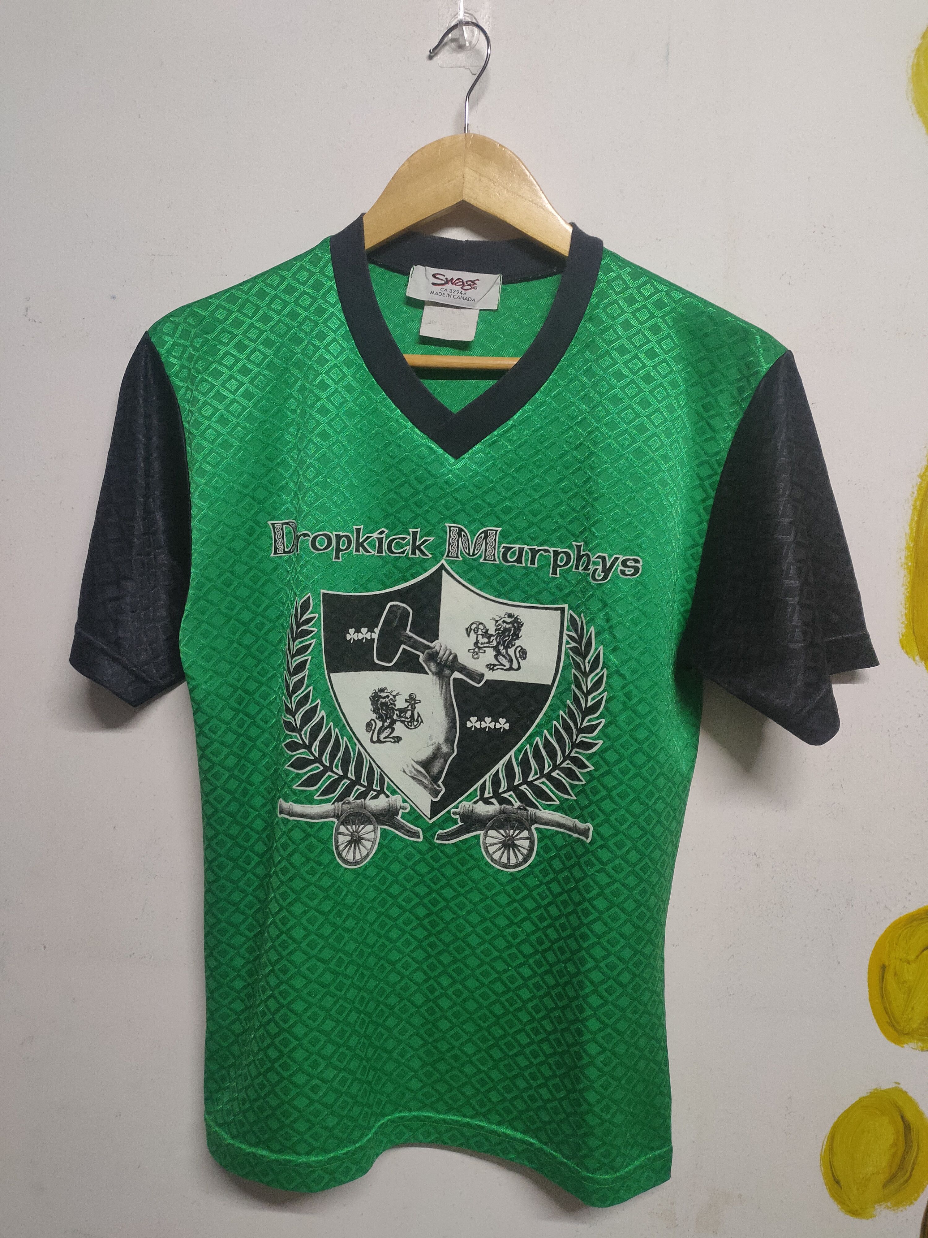 Band Tees × Vintage Vintage Dropkick Murphys polyster tshirt Size US S / EU 44-46 / 1 - 3 Thumbnail