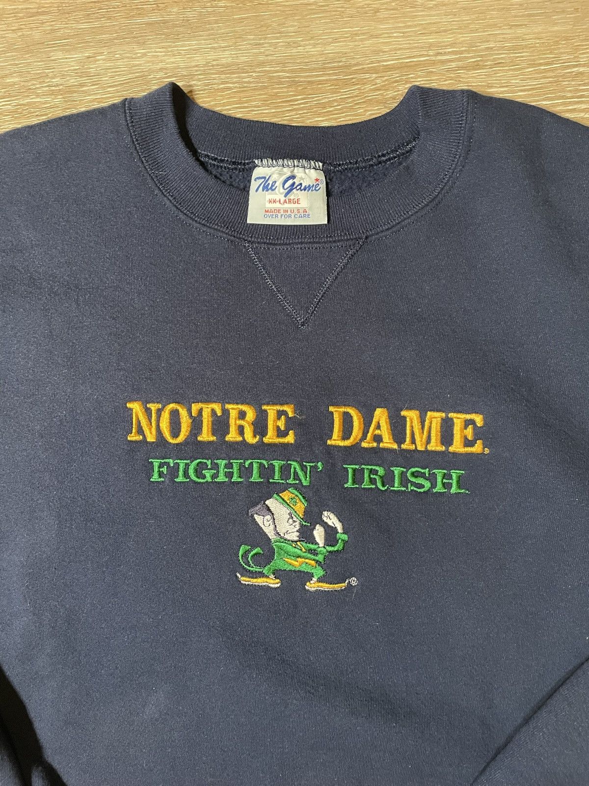 The Game Vintage The Game Notre Dame Fighting Irish Size US XXL / EU 58 / 5 - 2 Thumbnail