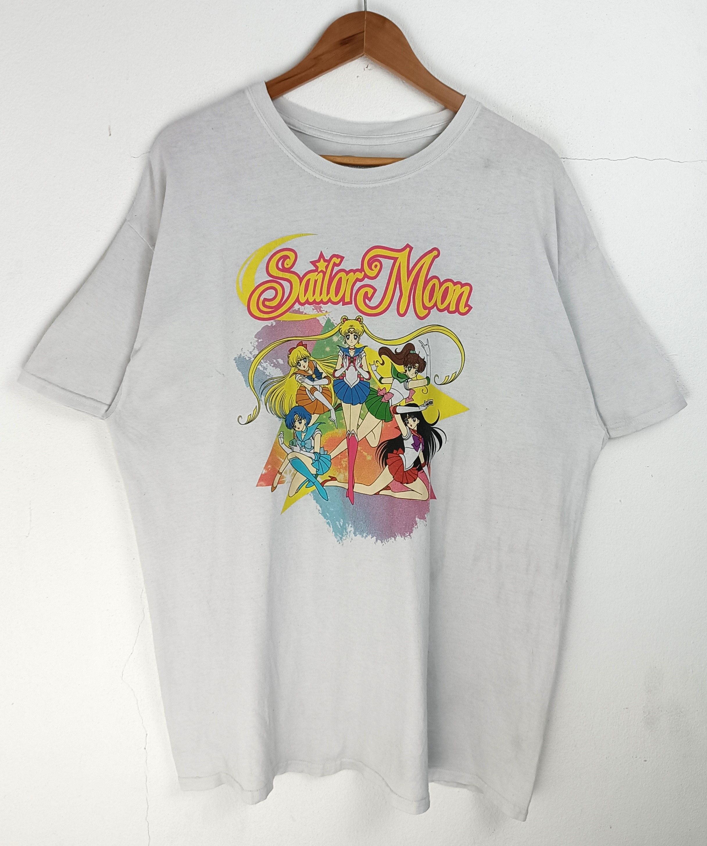 Anime VINTAGE SAILOR MOON ANIME MANGA TEE INUYASHA Size US XL / EU 56 / 4 - 3 Thumbnail