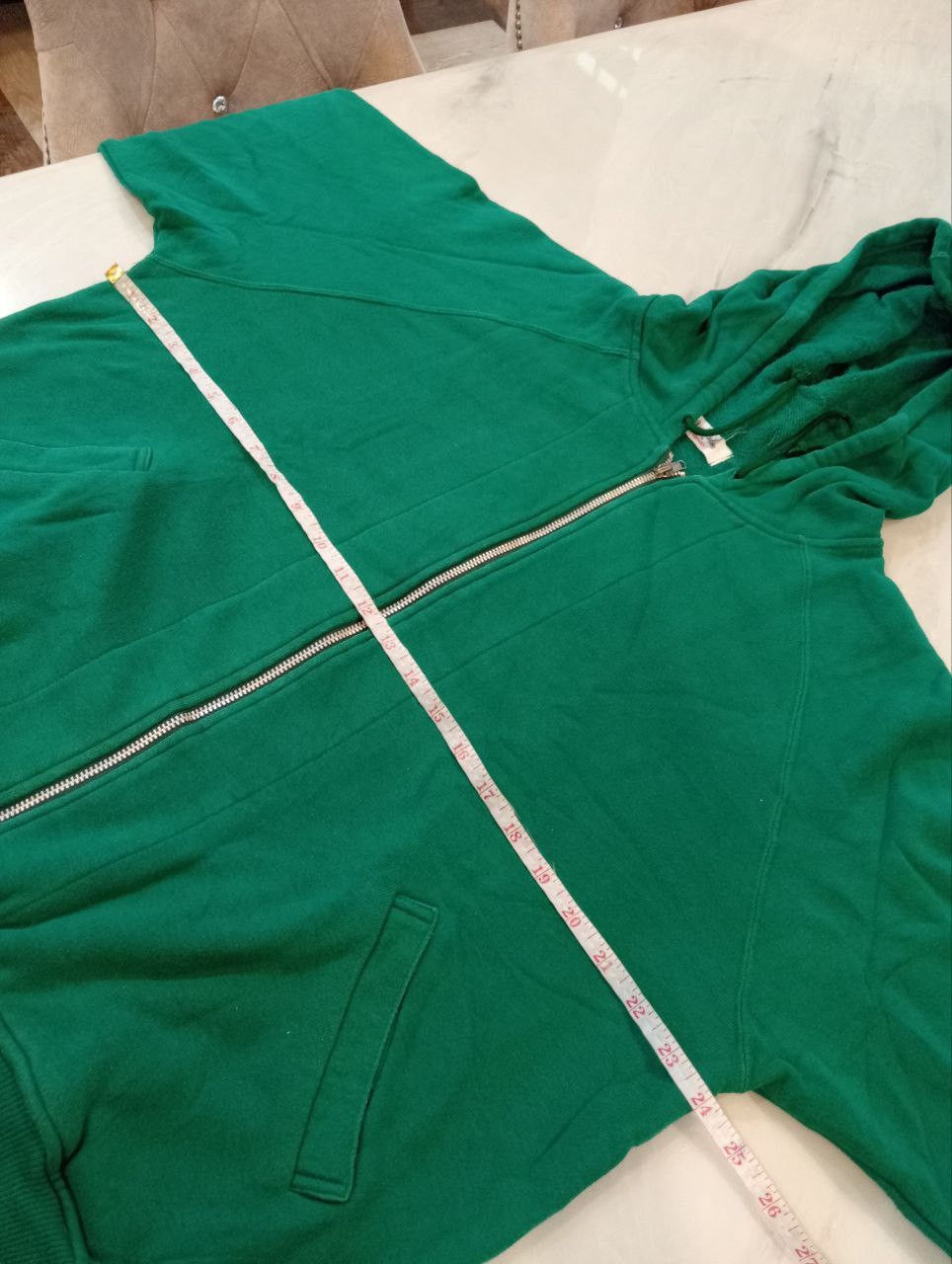 Kenzo VINTAGE KENZO JAPAN COMPOSITION HOODIE - SIZE 38 Size US M / EU 48-50 / 2 - 10 Thumbnail