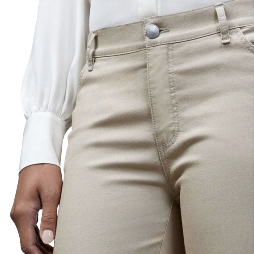Lafayette 148 Lafayette 148 Beige Pants | Size 10 Size 32" / US 10 / IT 46 - 9 Thumbnail